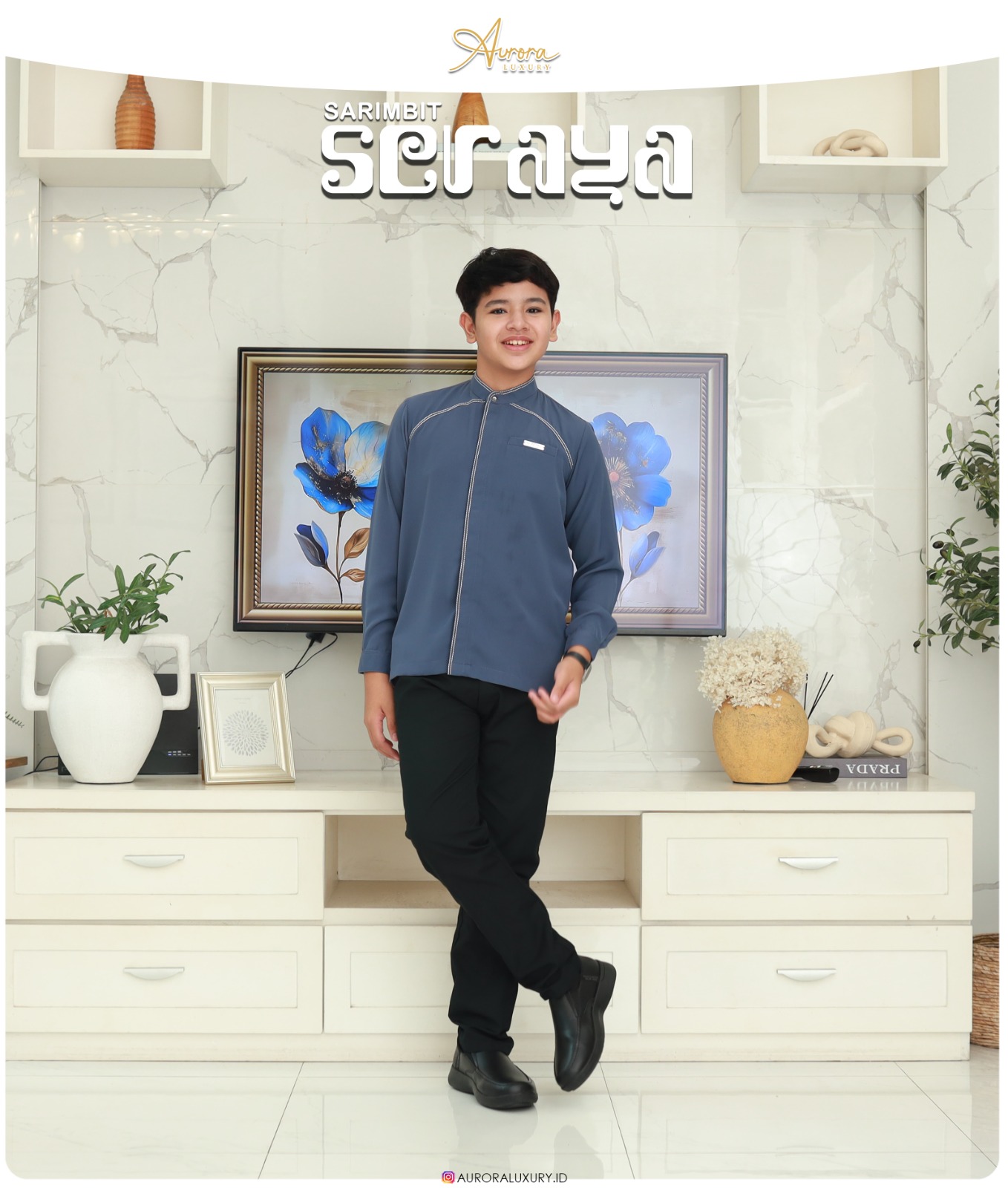 Foto Produk SERAYA KOKO BOY LENGAN PANJANG - SSHijab