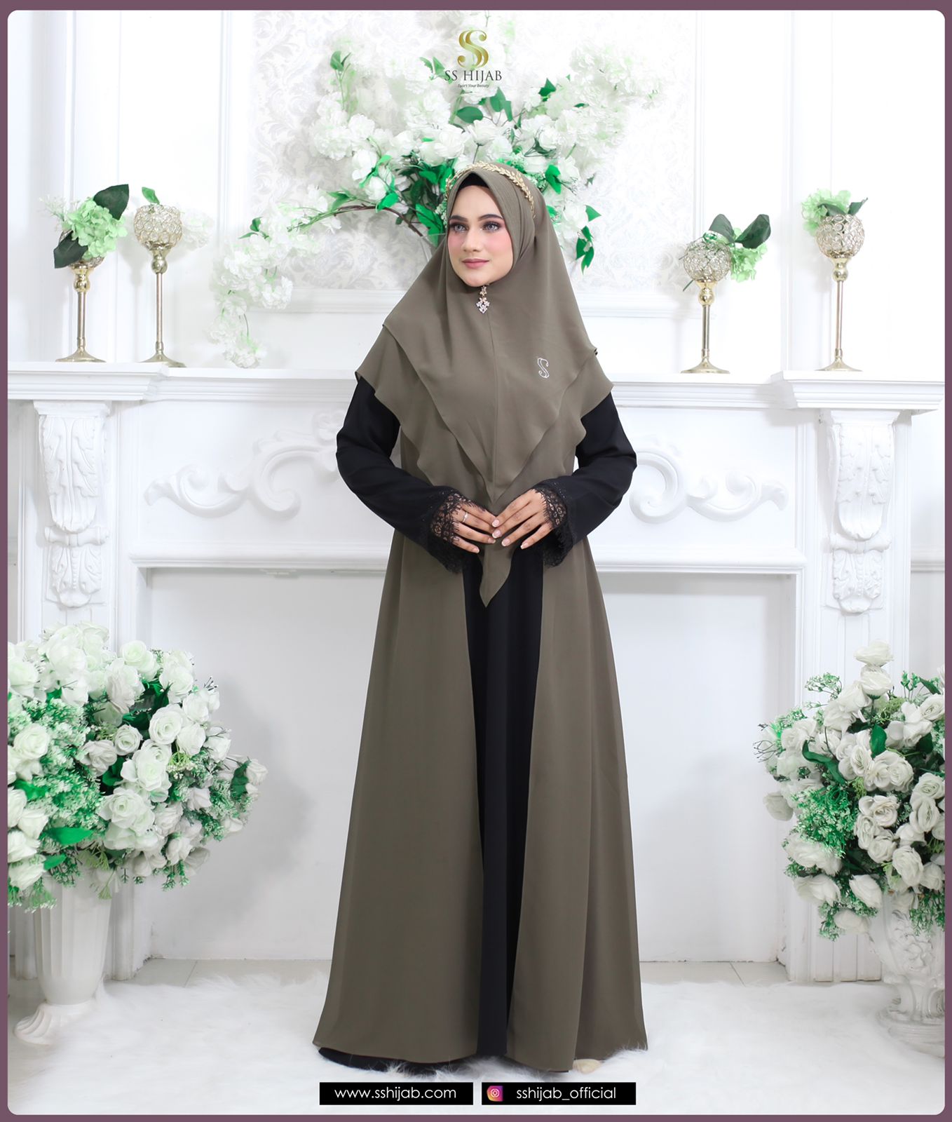 Foto Produk RAIHANA SET KHIMAR LANCIP - SSHijab