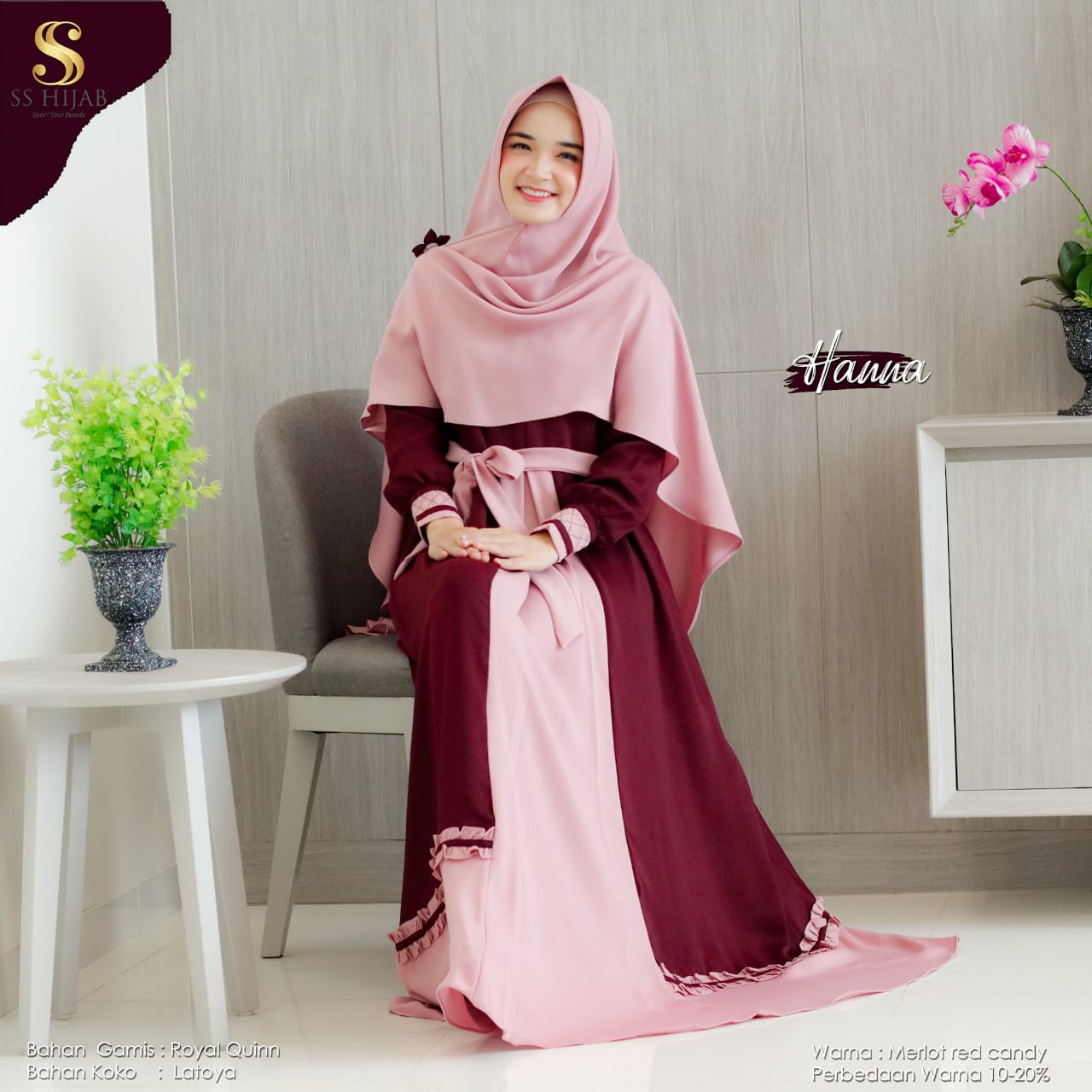 Foto Produk HANNA IBU GAMIS ONLY - SSHijab