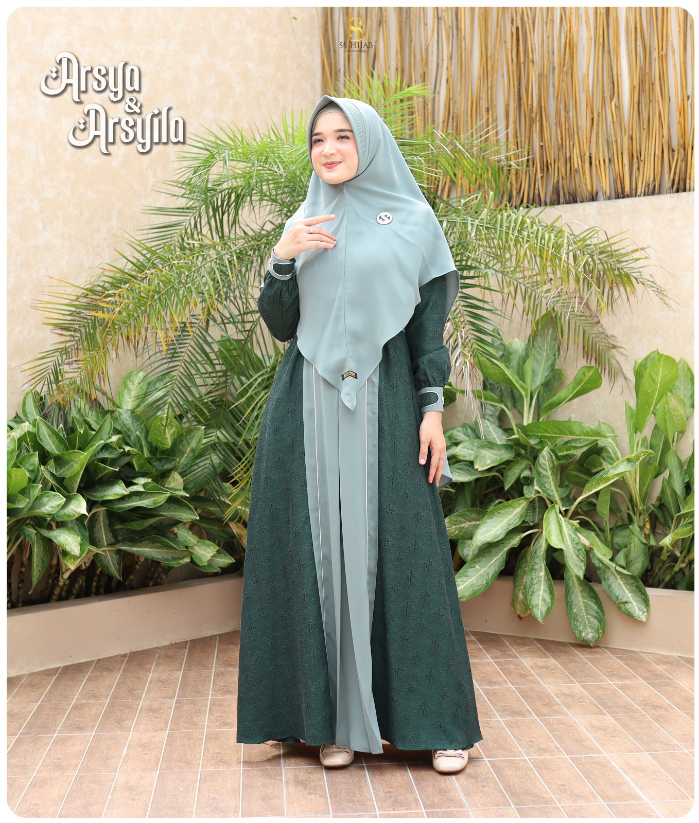 Foto Produk SS - ARSYILA SET KHIMAR LANCIP - SSHijab