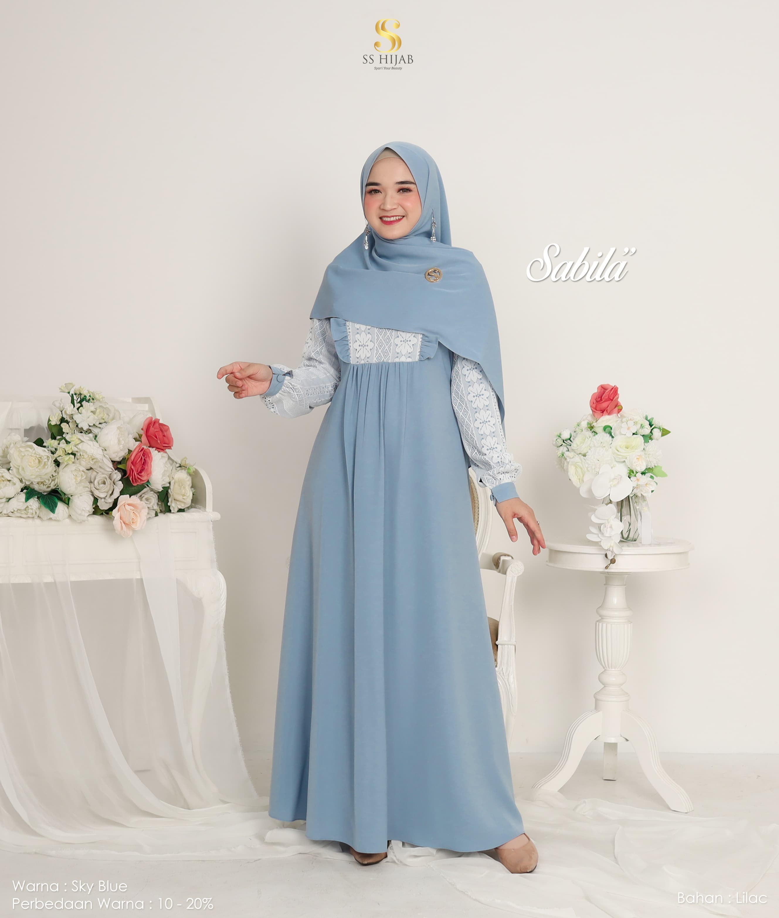 Foto Produk SABILA DRESS ONLY - SSHijab