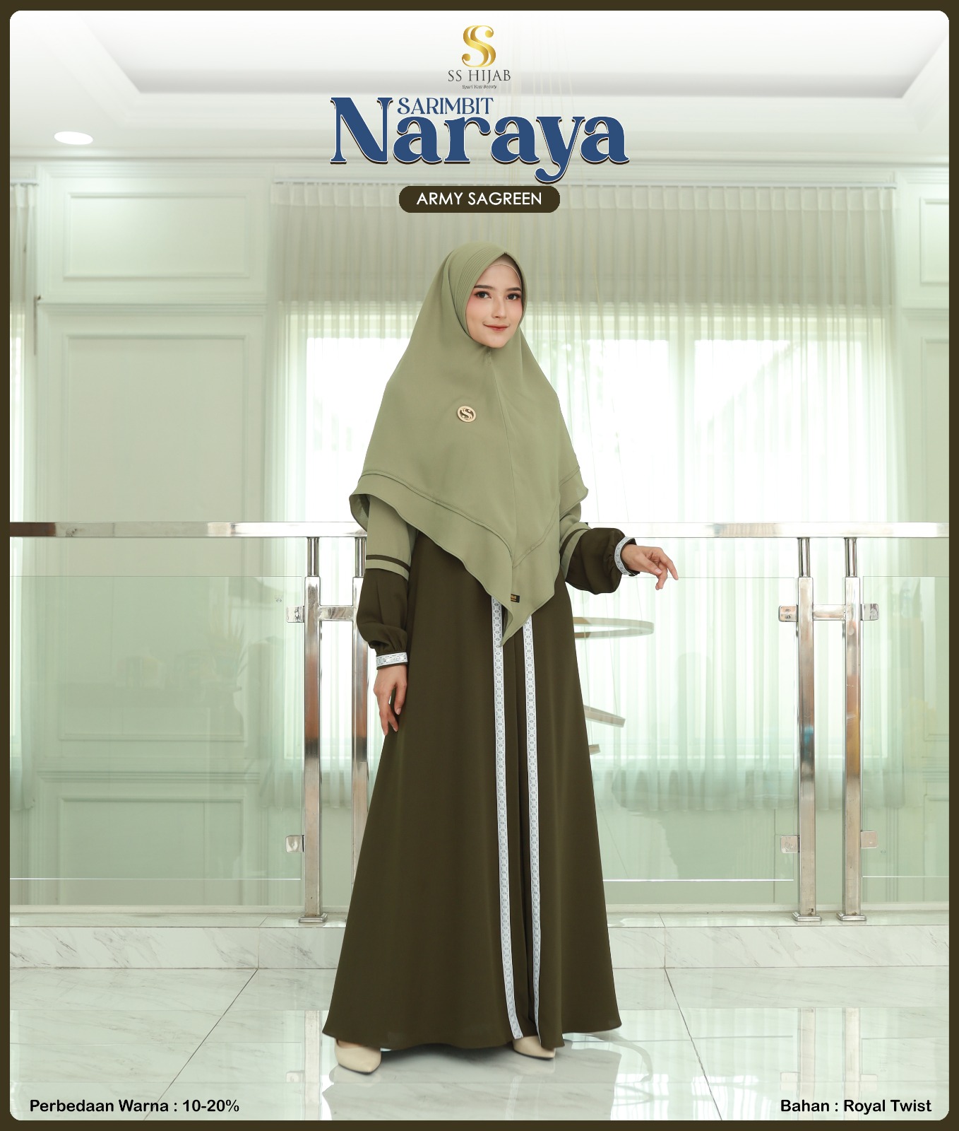 Foto Produk KHIMAR LANCIP NARAYA - SSHijab