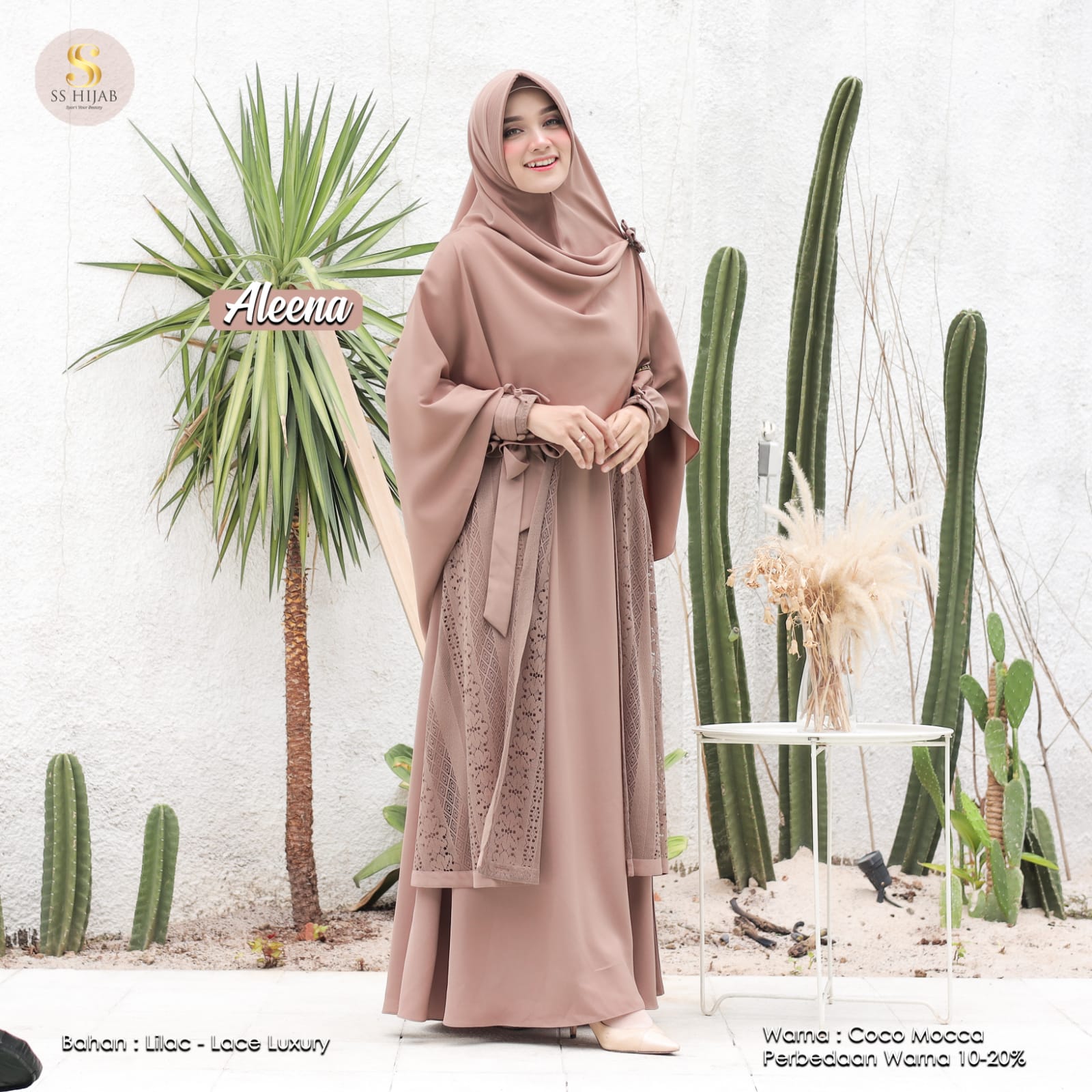 Foto Produk ALEENA SET KHIMAR - SSHijab