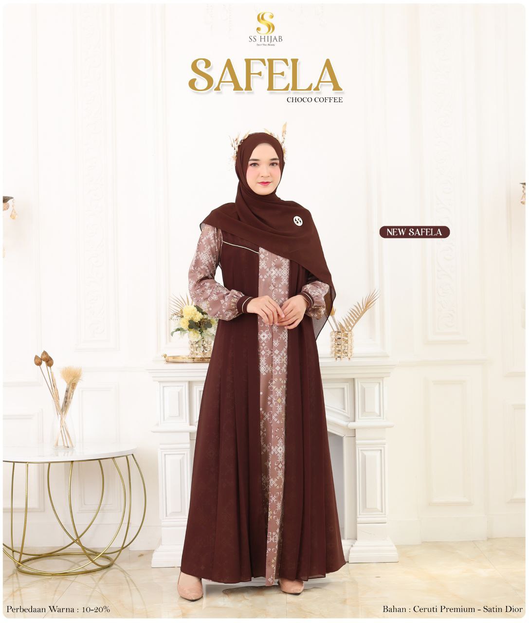 Foto Produk NEW SAFELA DRESS ONLY (STYLE 02) - SSHijab