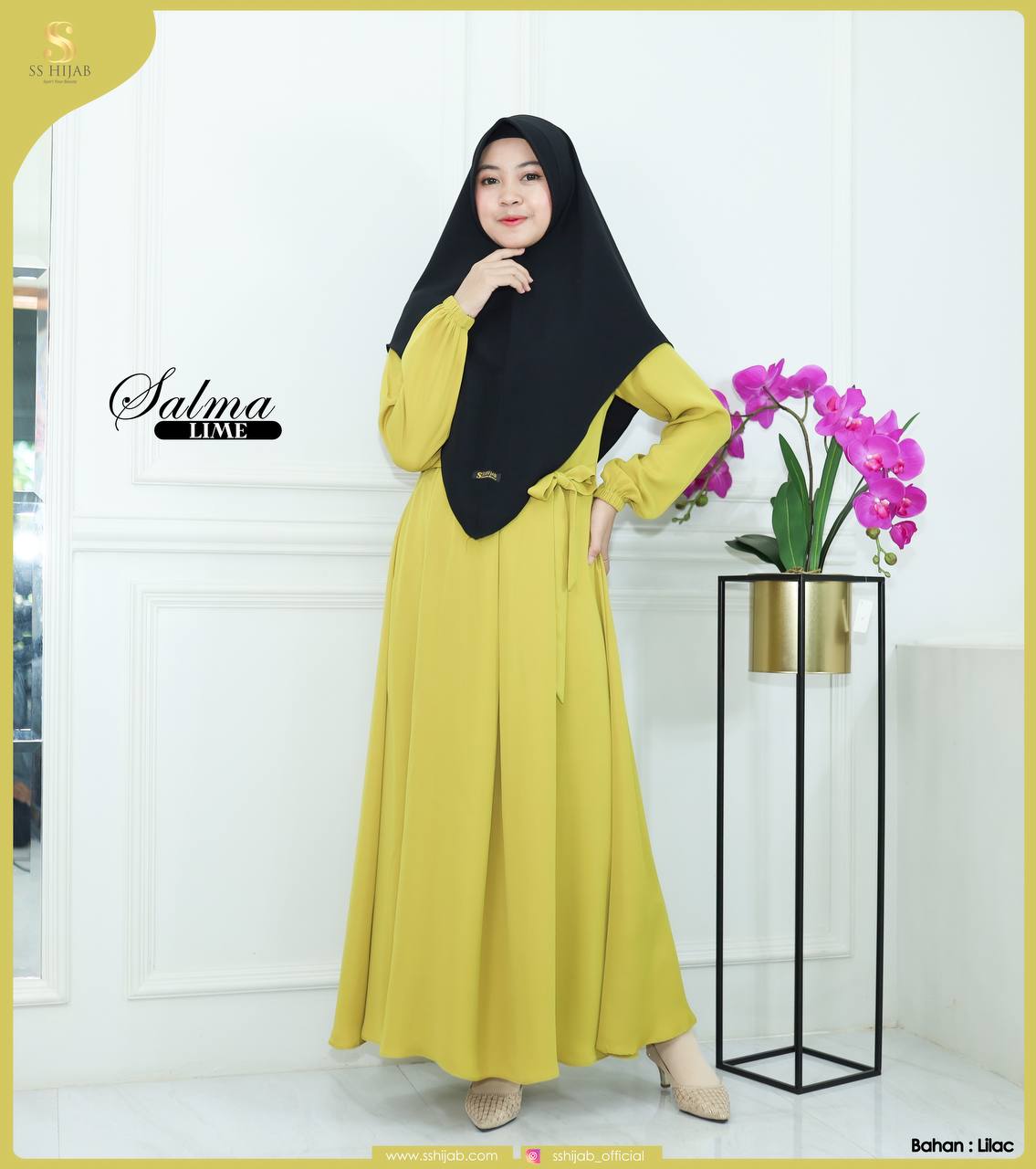 Foto Produk SALMA DRESS ONLY BY SS HIJAB - SSHijab