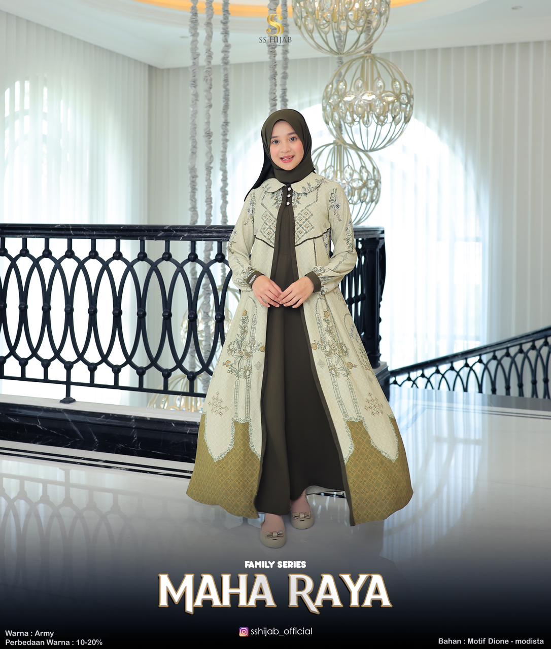 Foto Produk MAHARAYAA GAMIS ANAK ONLY - SSHijab