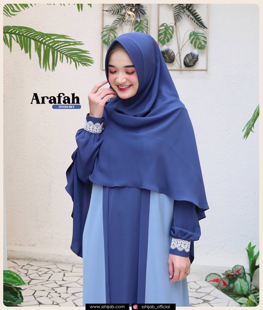 Foto Produk ARAFAH  SET KHIMAR BASIC - SSHijab