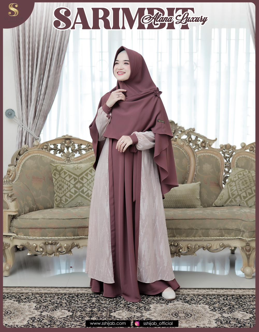 Foto Produk ALANA LUXURY- OUTER MOM ONLY - SSHijab