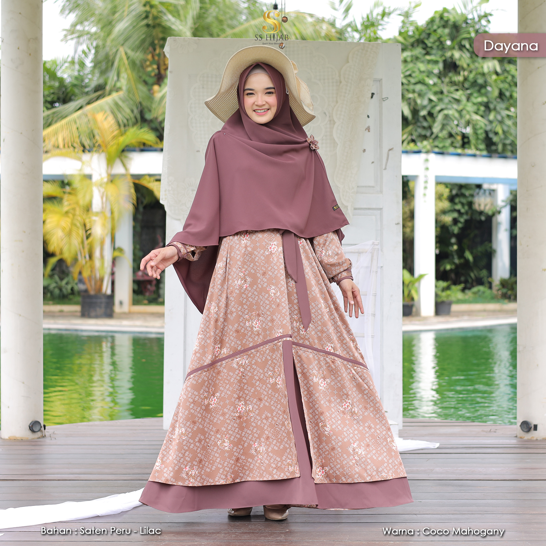 Foto Produk DAYANA SET KHIMAR BASIC - SSHijab