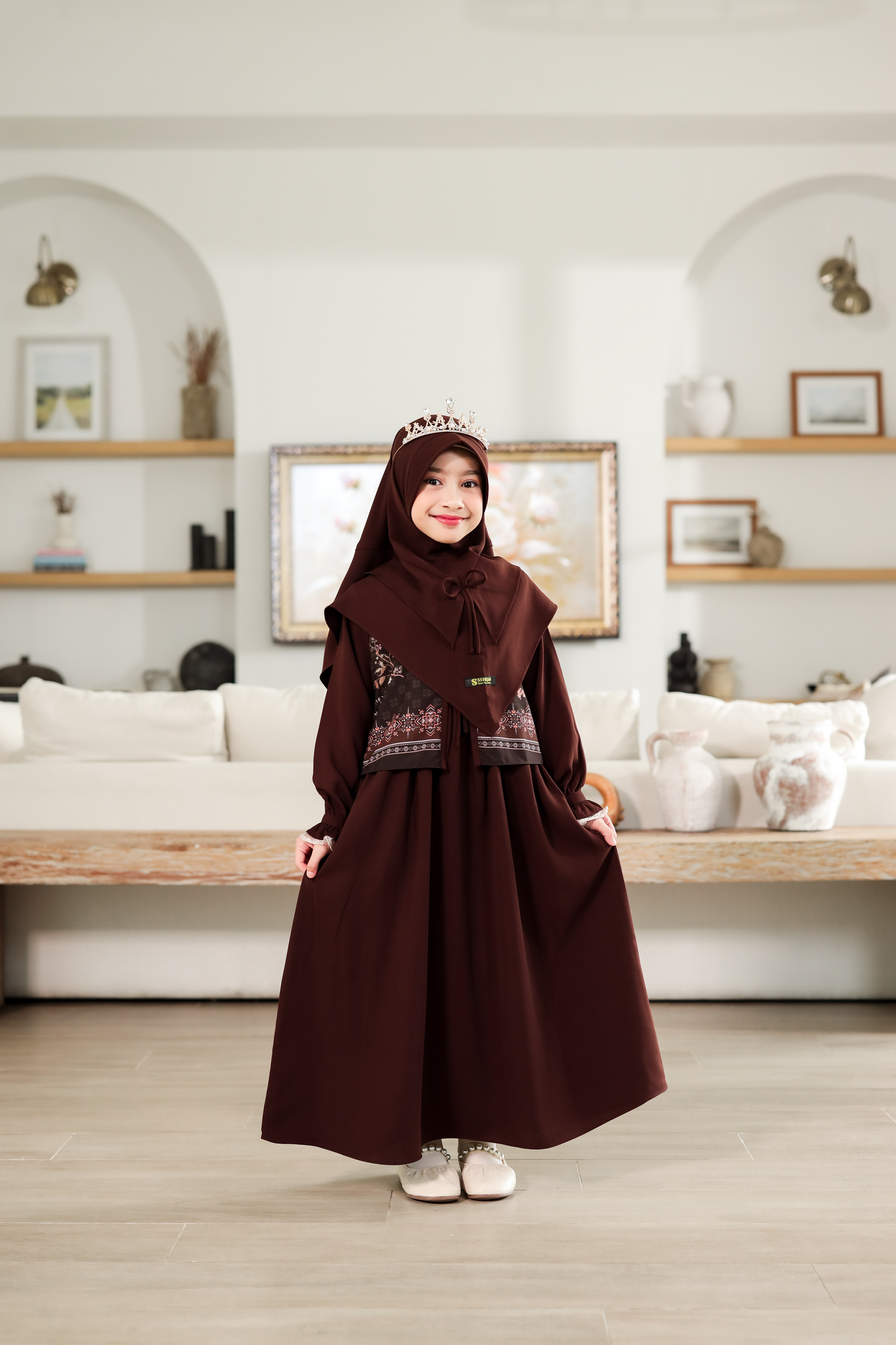 Foto Produk LARAS AYUU GAMIS ANAK ONLY - SSHijab
