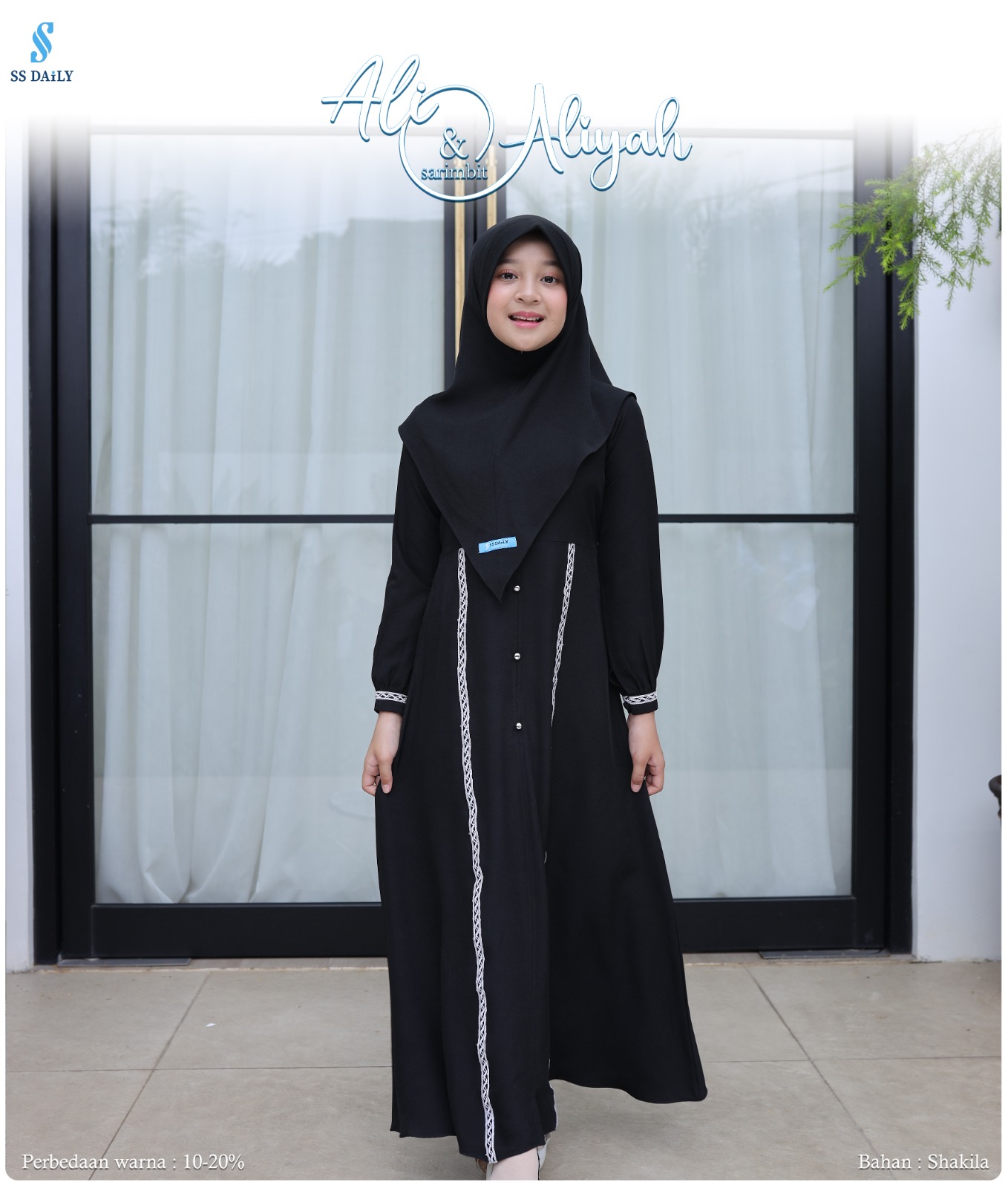 Foto Produk SSDaily ALI ALIYAH - GAMIS ANAK SET - SSHijab