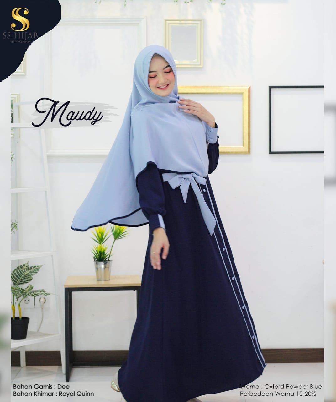 Foto Produk MAUDY SERIES GAMIS ONLY - SSHijab