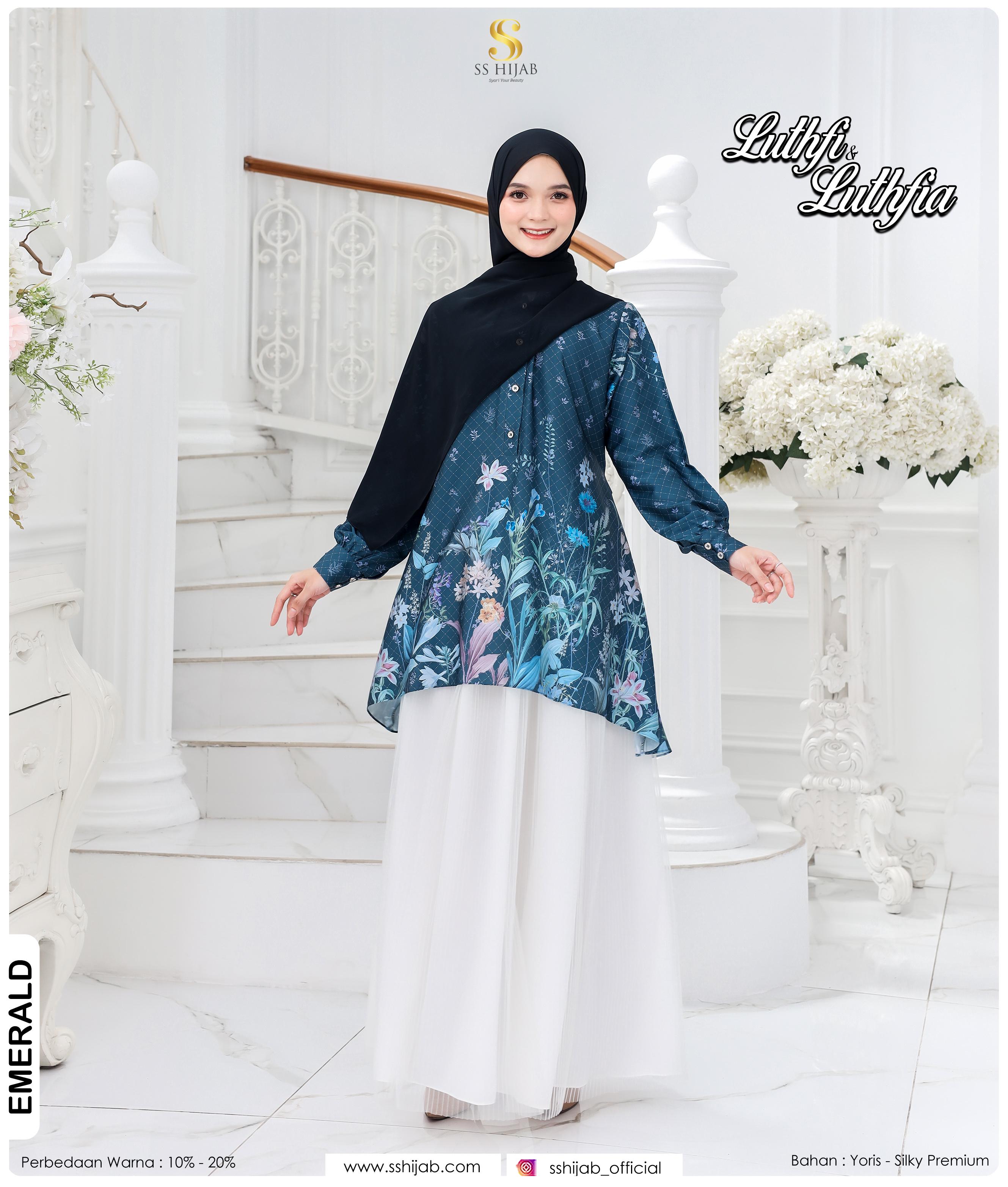 Foto Produk LUTHFIA BLOUSE ONLY - SSHijab