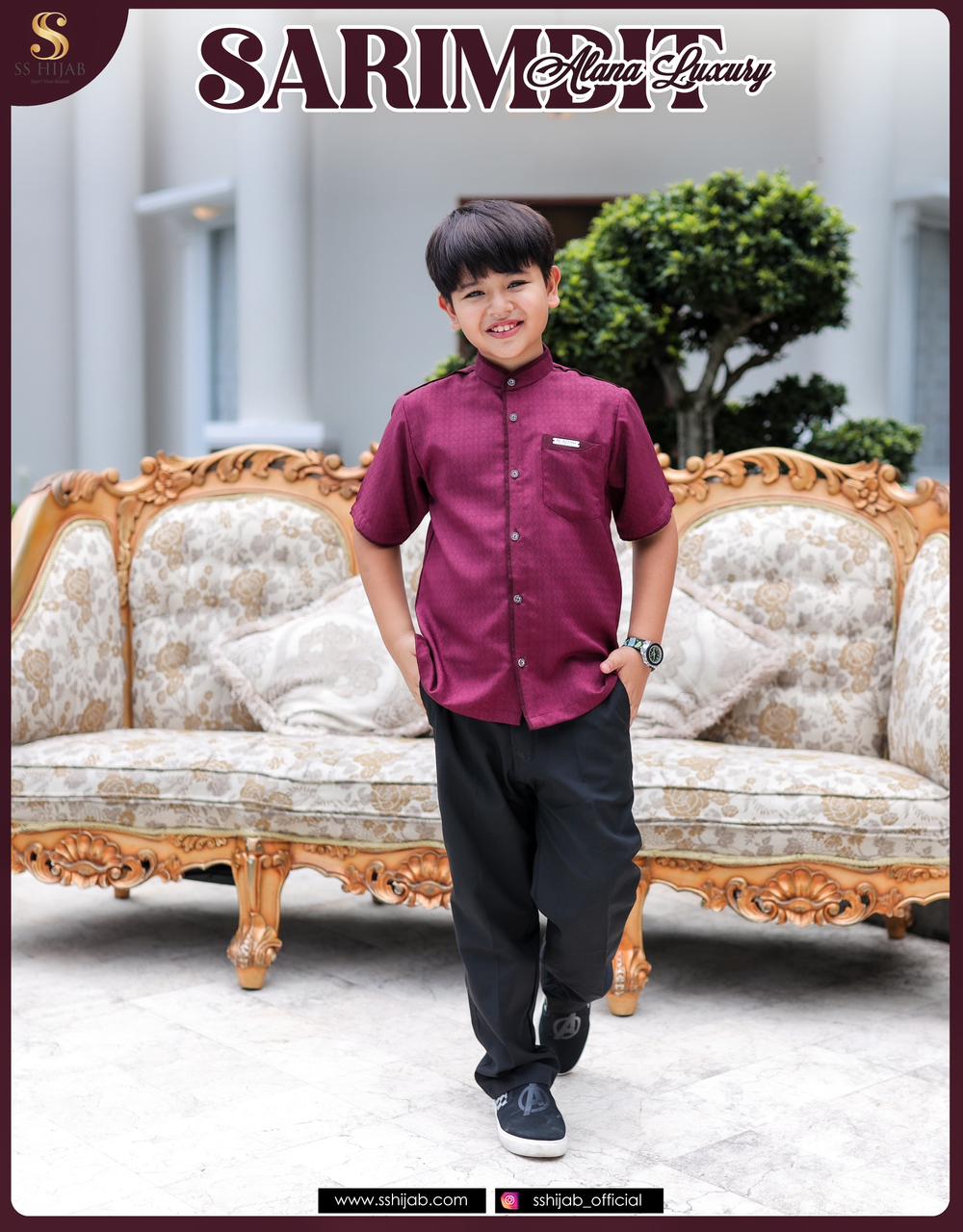 Foto Produk ALANA LUXURY- KOKO ANAK LENGAN PENDEK - SSHijab