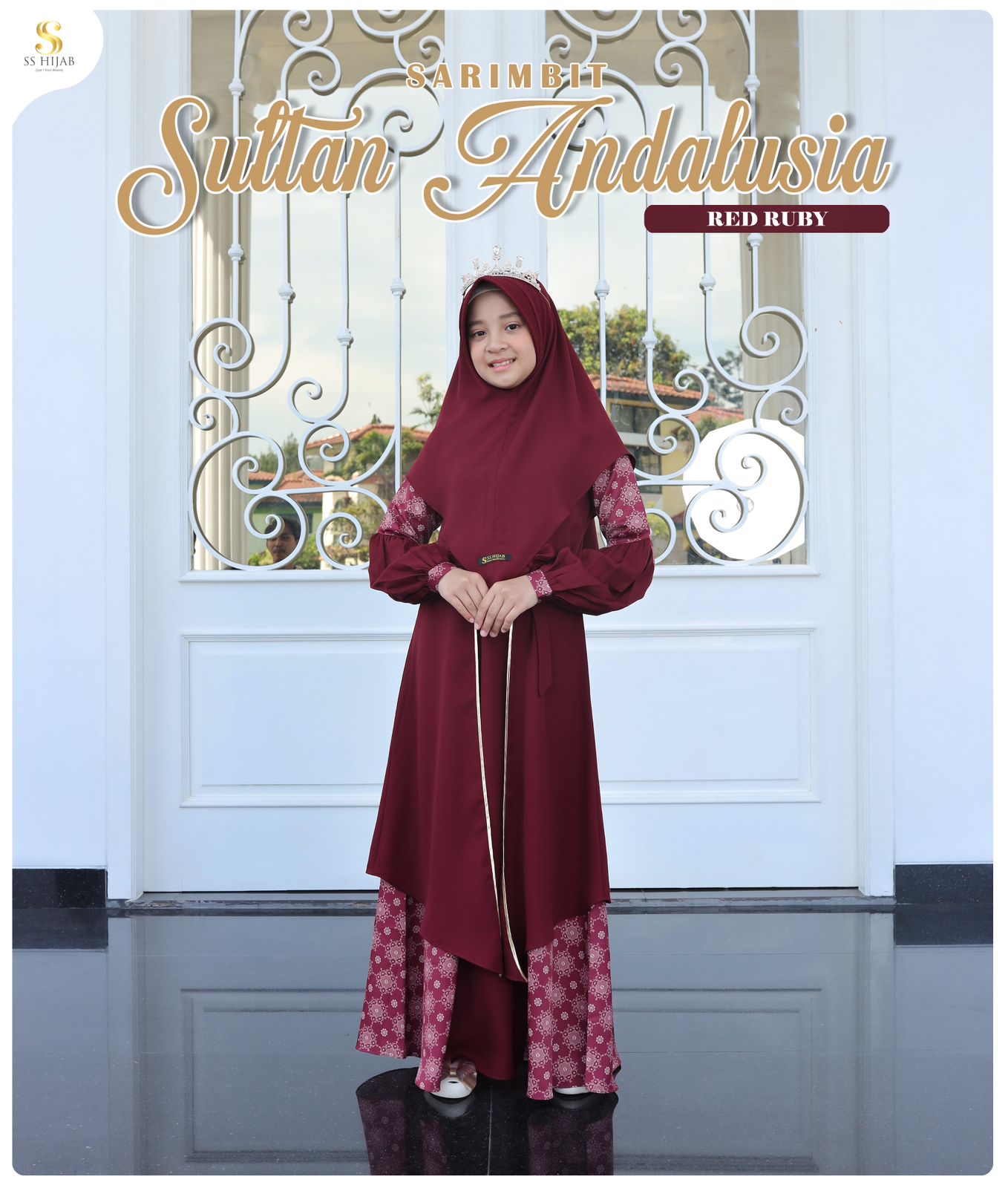 Foto Produk SULTAN ANDALUSIA - GAMIS ANAK SET - SSHijab