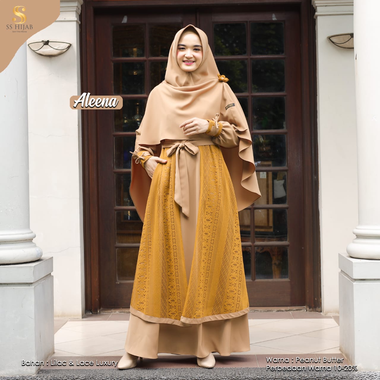 Foto Produk ALEENA SET KHIMAR - SSHijab