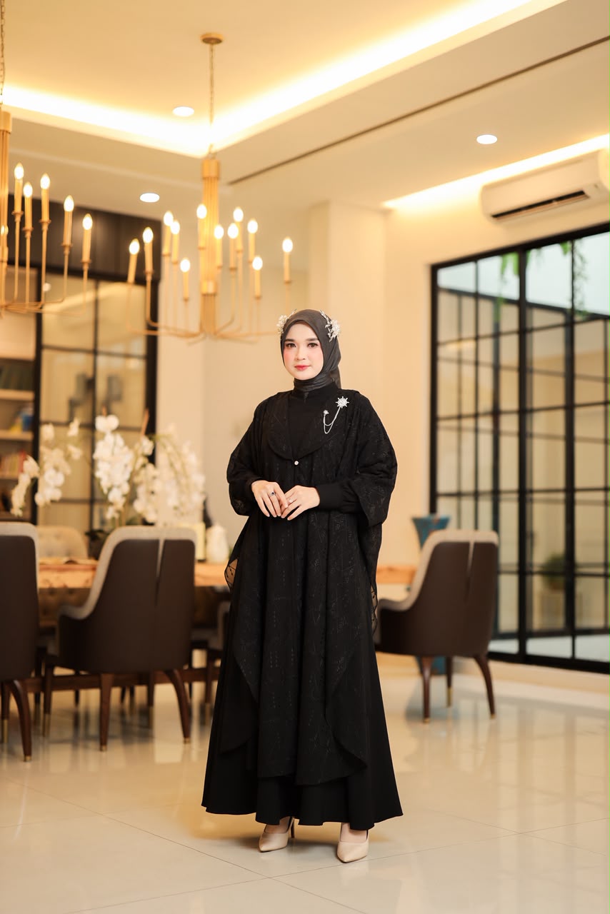 Foto Produk a13.KAFTAN EMBROIDERY ONLY MERAJUT ASA - SSHijab