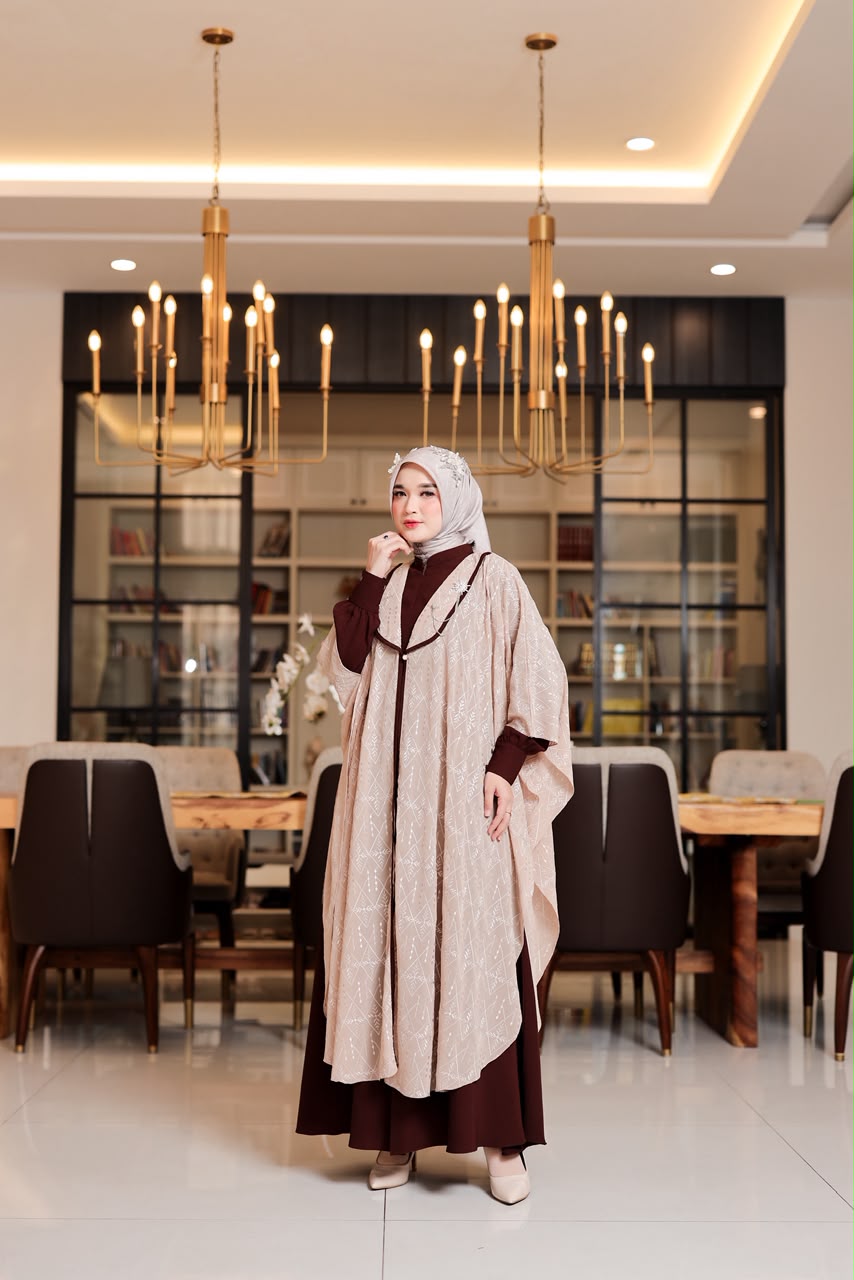 Foto Produk a13.KAFTAN EMBROIDERY ONLY MERAJUT ASA - SSHijab