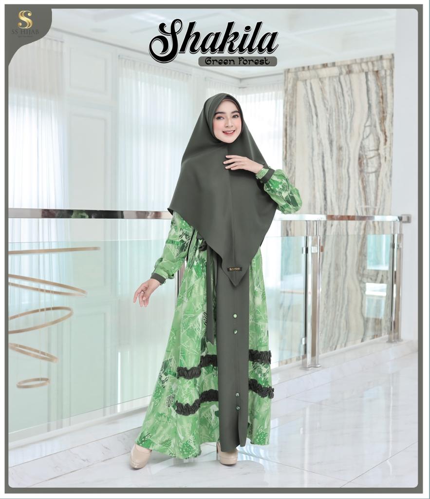 Foto Produk SHAKILA GAMIS SET KHIMAR LANCIP - SSHijab