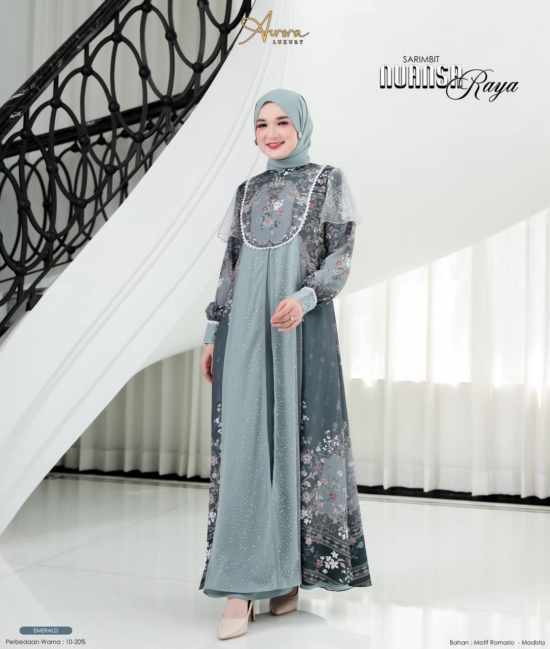 Foto Produk NUANSA DRESS GLAMOUR MOM ONLY By Aurora Luxury - SSHijab
