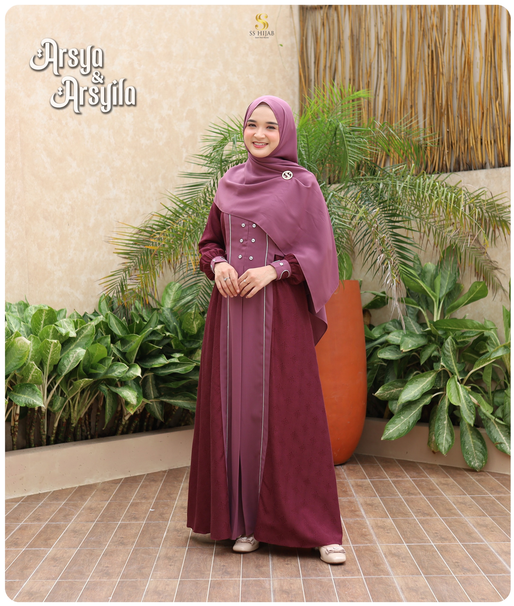 Foto Produk SS - ARSYILA SET PASHMINA - SSHijab