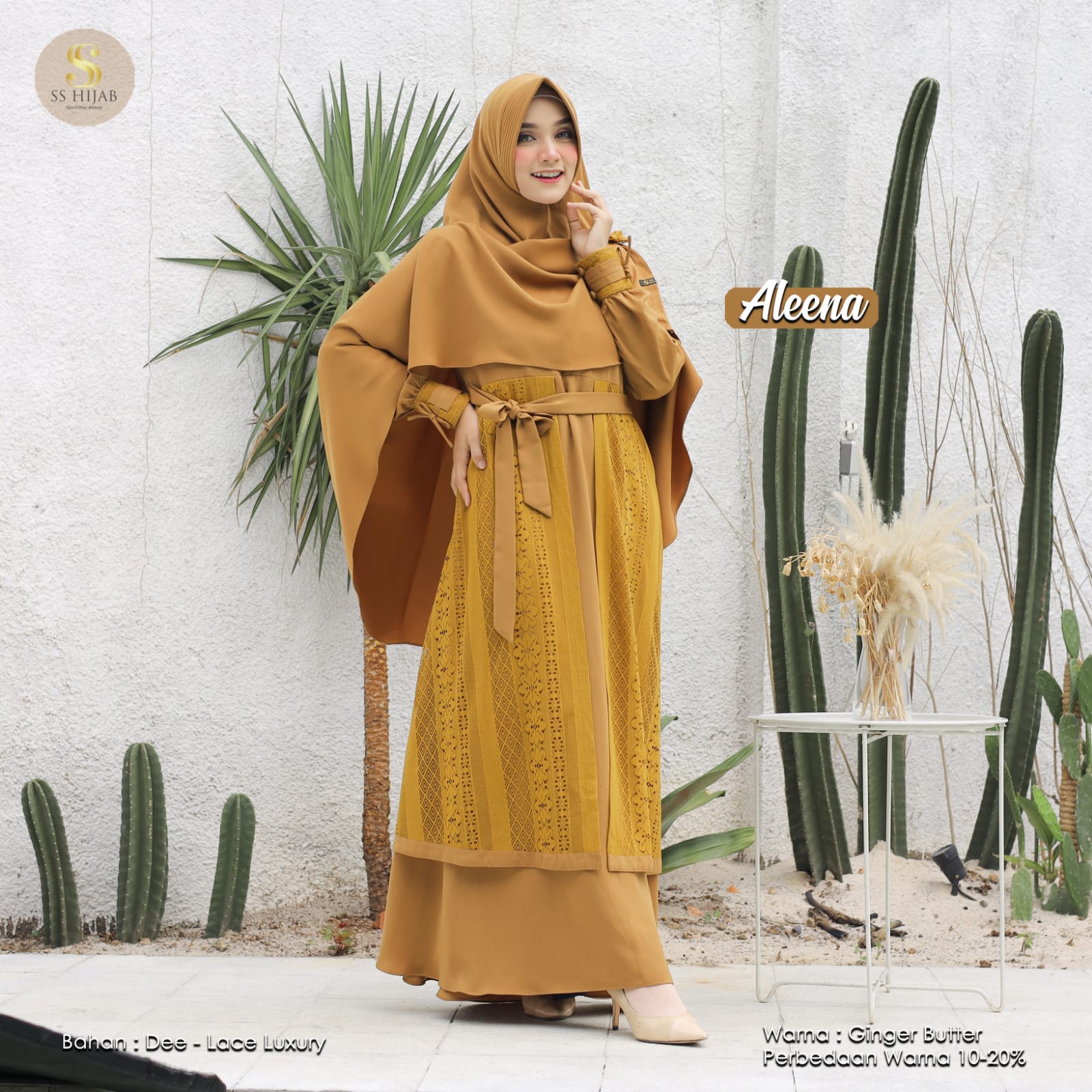 Foto Produk ALEENA SET KHIMAR - SSHijab