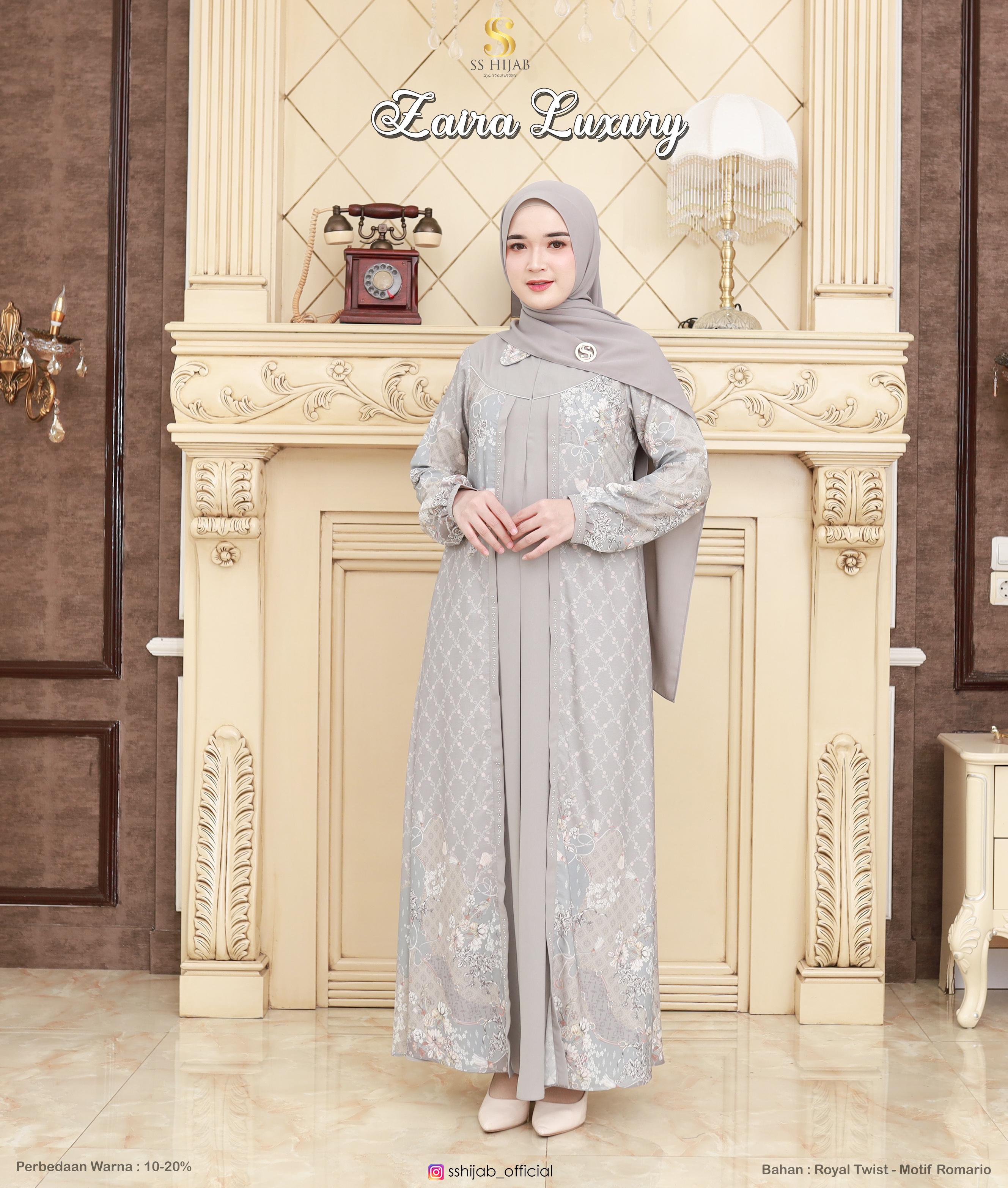 Foto Produk ZAIRA MOM SEMIOUTER ( + free pashmina ) - SSHijab