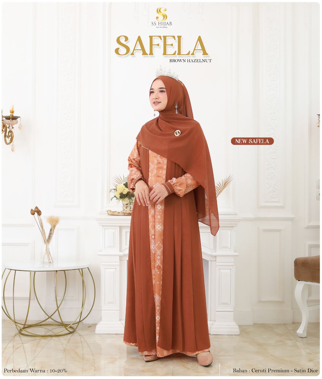 Foto Produk NEW SAFELA DRESS ONLY (STYLE 02) - SSHijab