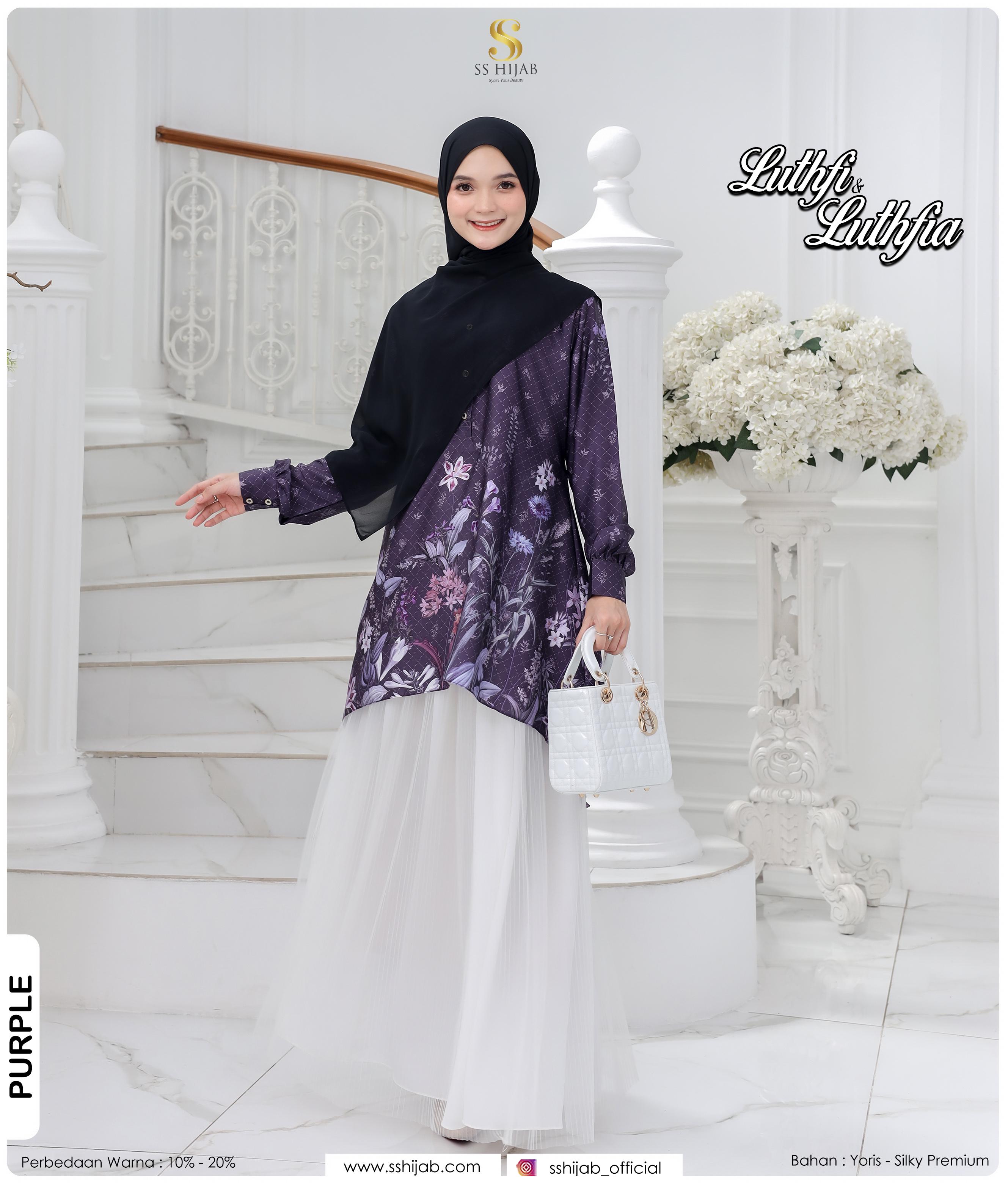 Foto Produk LUTHFIA BLOUSE ONLY - SSHijab