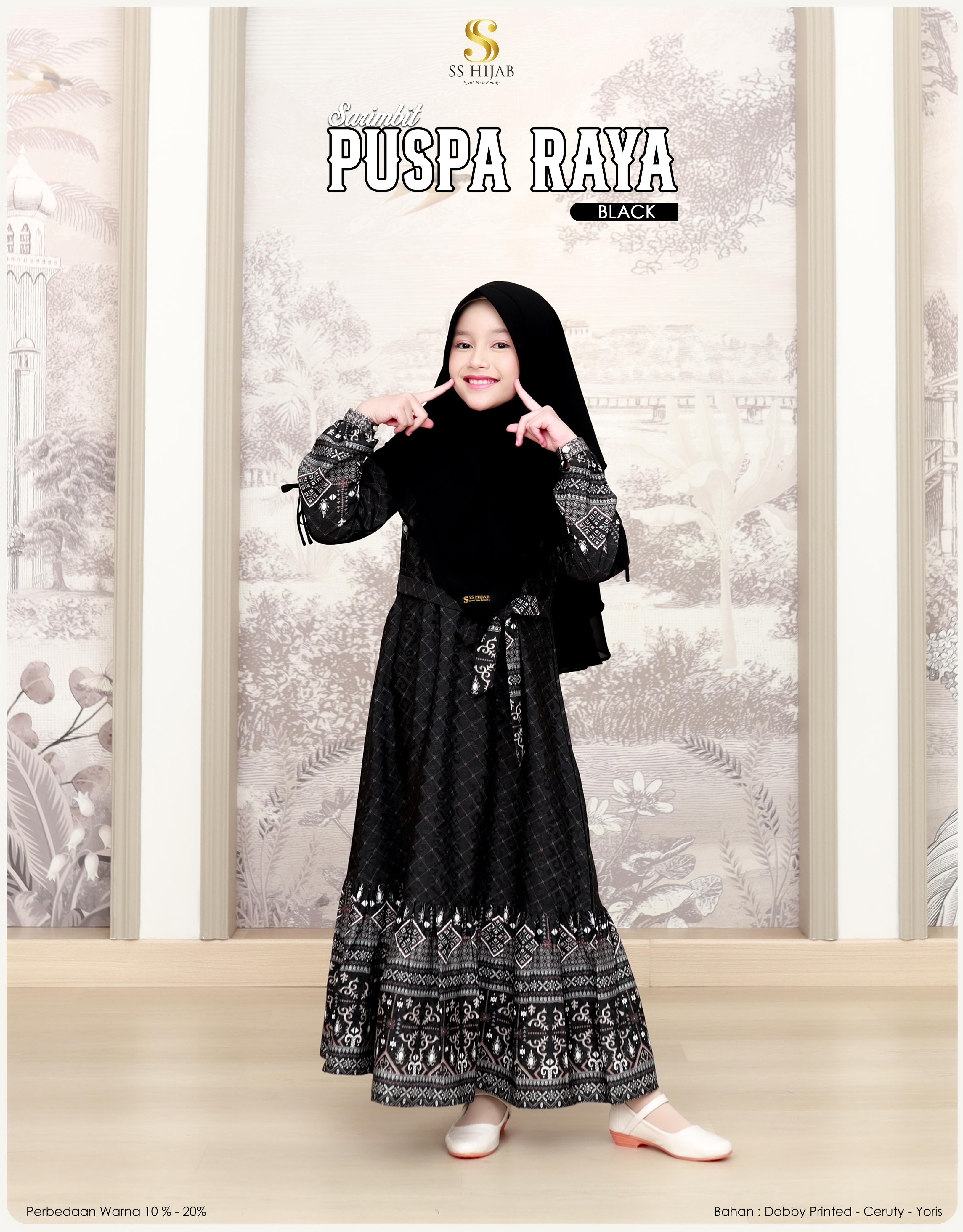 Foto Produk GAMIS ANAK SET LANCIP PUSPA - SSHijab