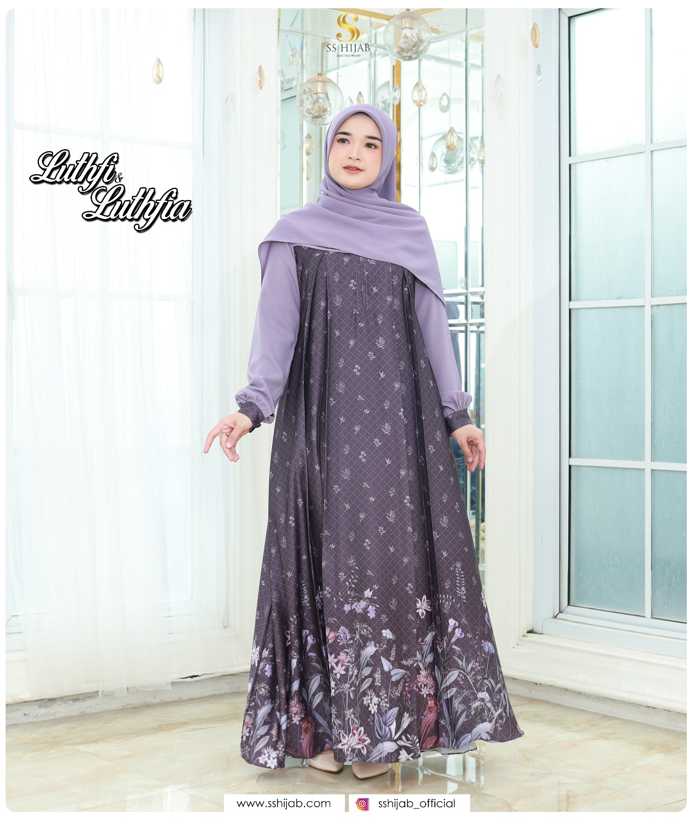 Foto Produk LUTHFIA DRESS ONLY - SSHijab