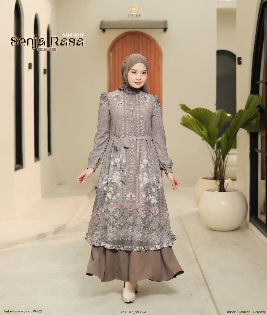 Foto Produk SEMITUNIK SENJA RASA ( free scarf ) - SSHijab