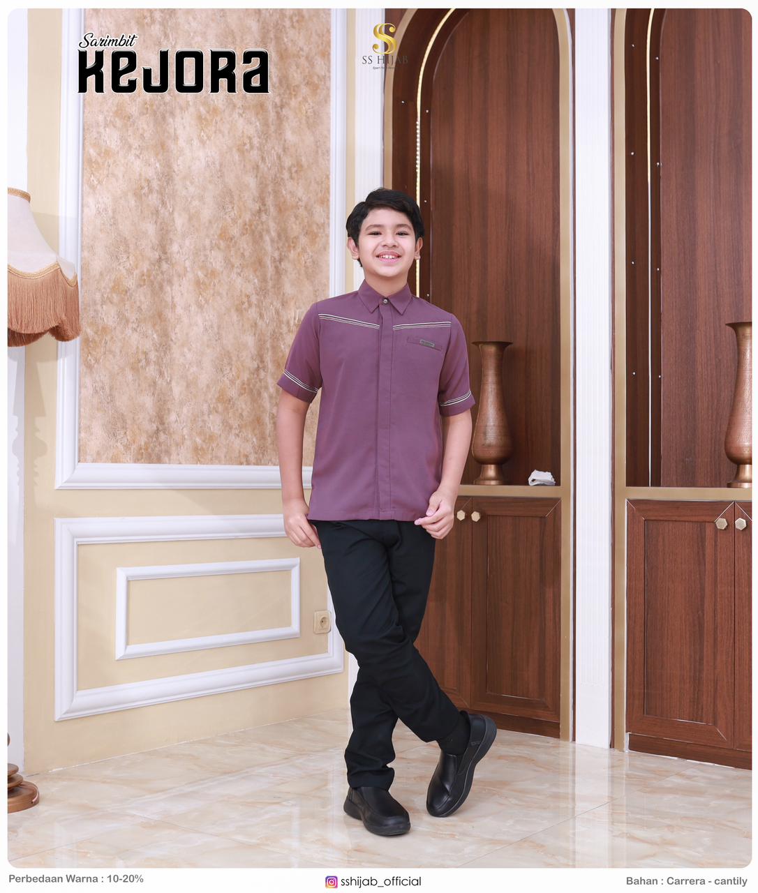 Foto Produk KEJORAA KOKO BOY LENGAN PENDEK - SSHijab