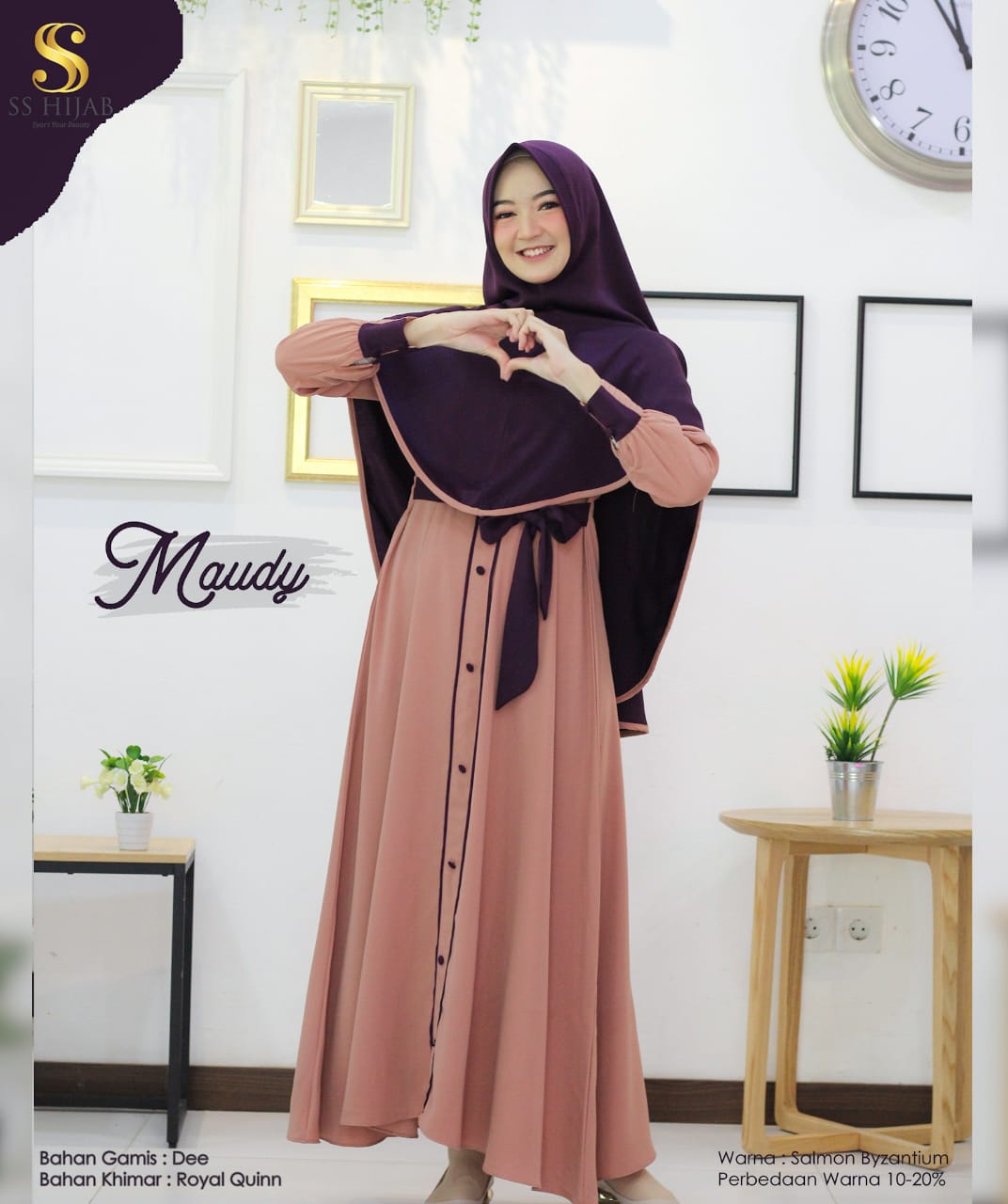 Foto Produk MAUDY SERIES GAMIS ONLY - SSHijab