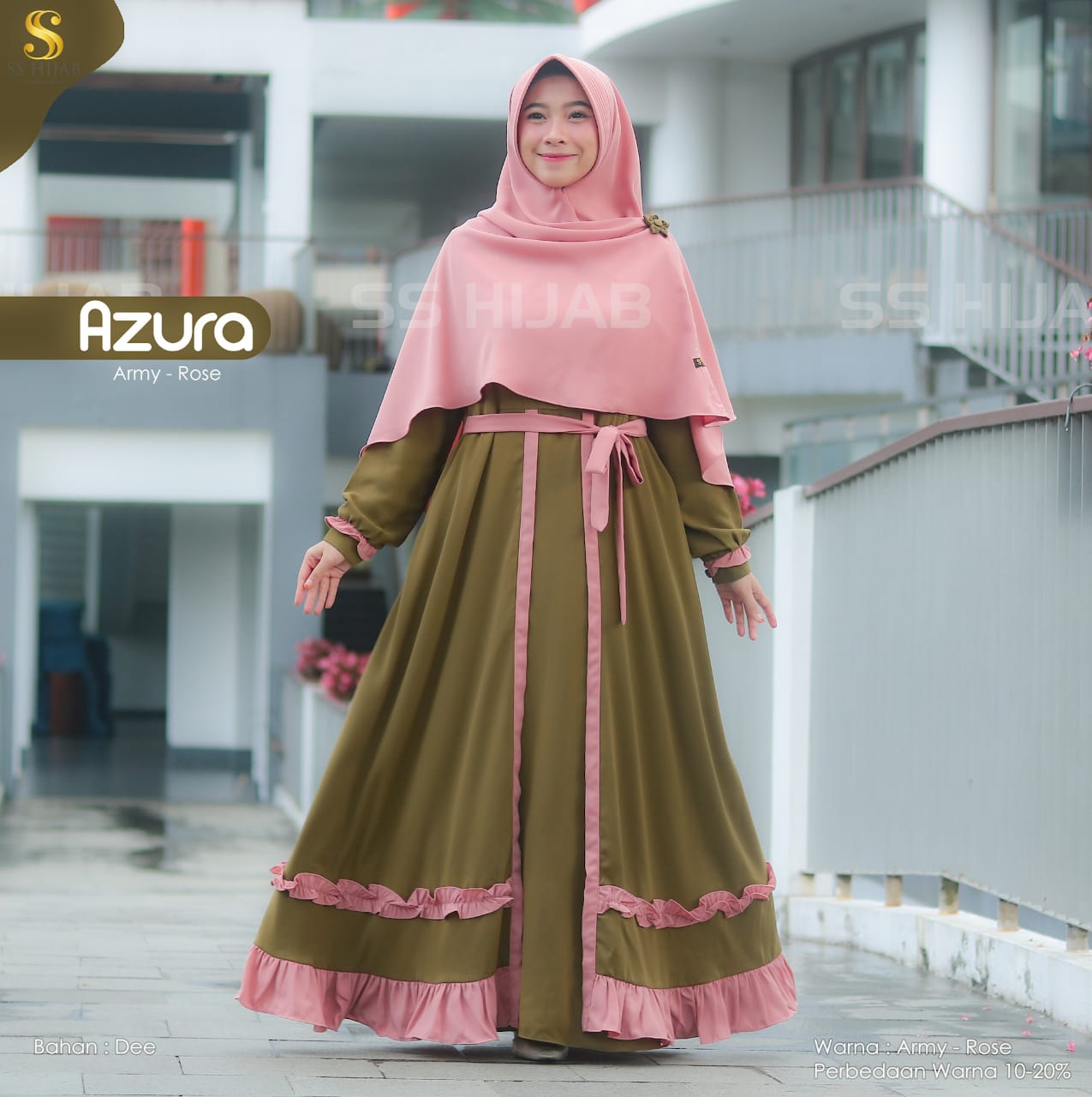 Foto Produk GRADE C AZURA SET - SSHijab