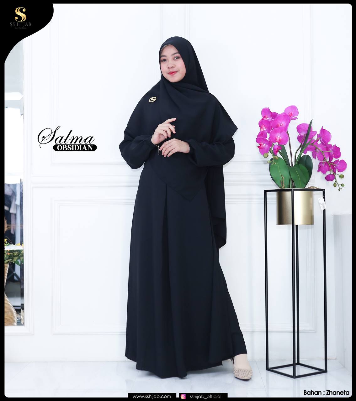 Foto Produk SALMA DRESS ONLY BY SS HIJAB - SSHijab