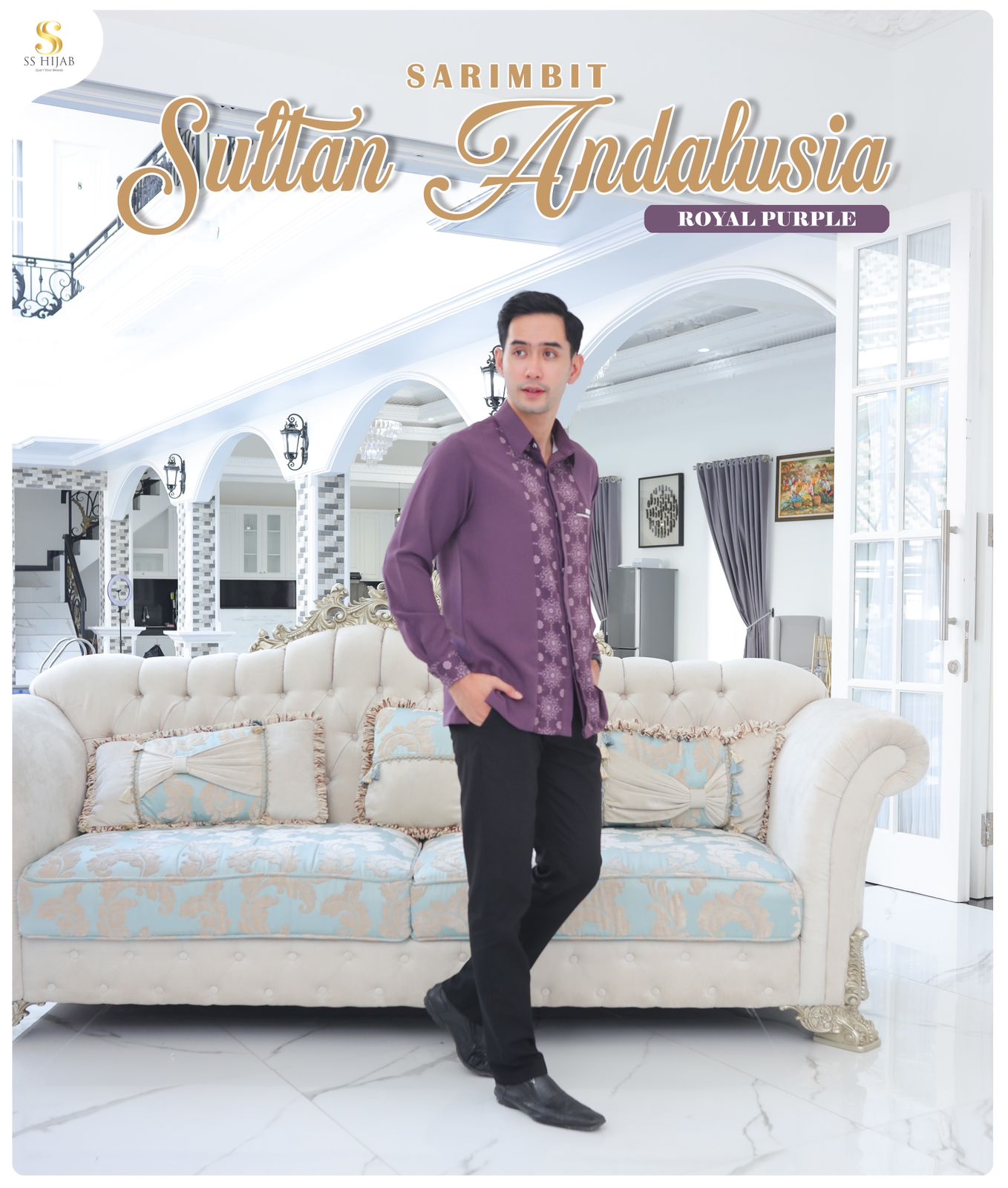 Foto Produk SULTAN ANDALUSIA - DAD LENGAN PANJANG - SSHijab