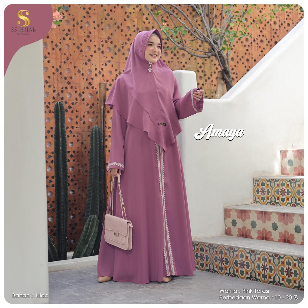 Foto Produk AMAYA SET KHIMAR LANCIP - SSHijab