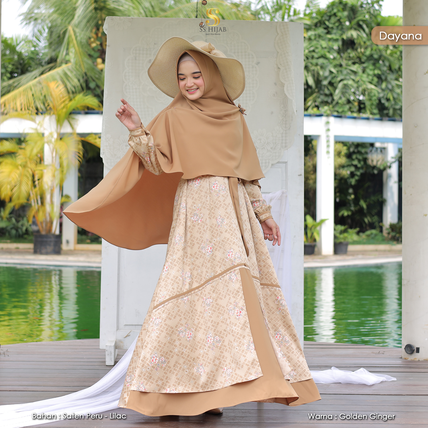 Foto Produk DAYANA SET KHIMAR BASIC - SSHijab