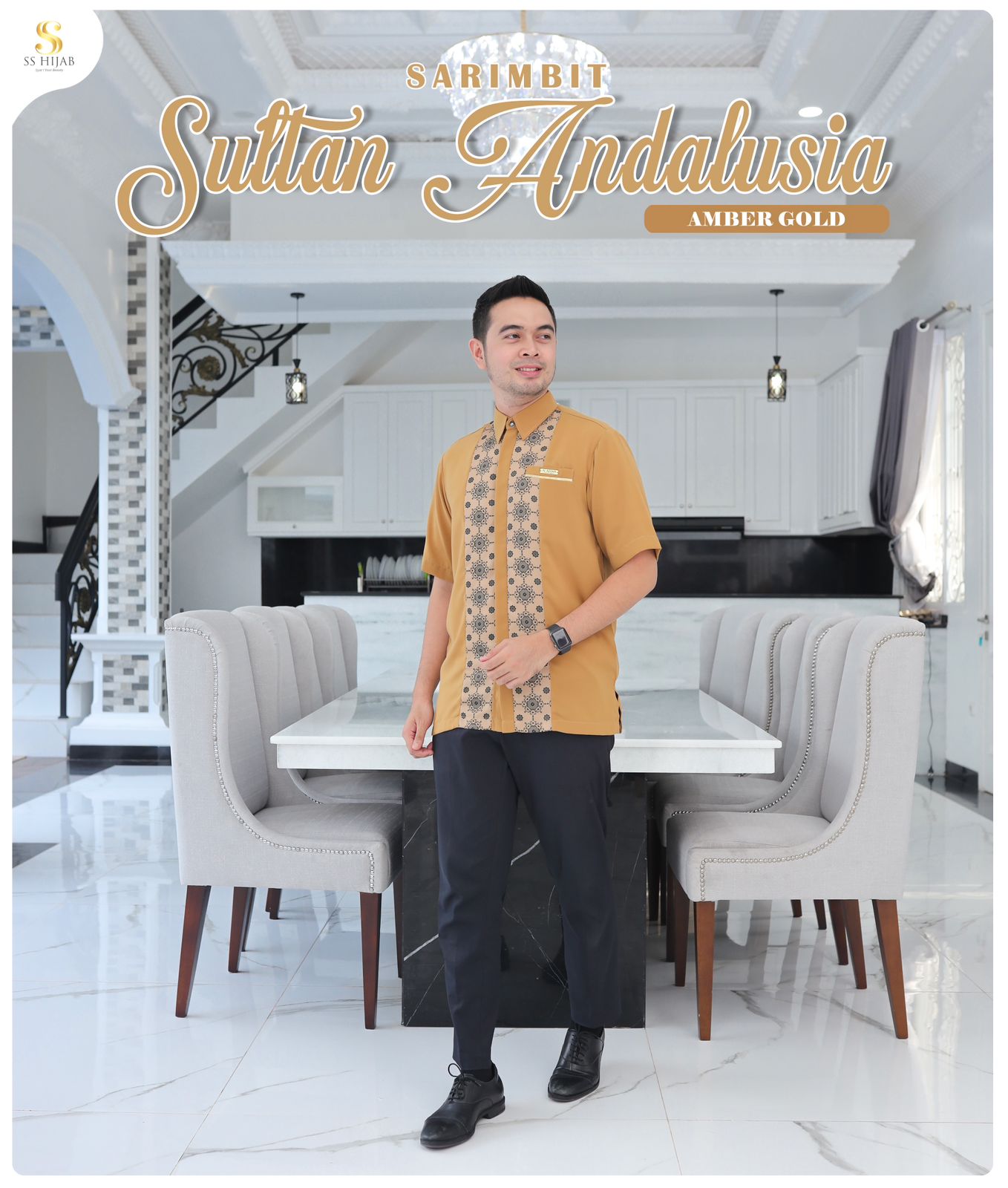 Foto Produk SULTAN ANDALUSIA - DAD LENGAN PANJANG - SSHijab