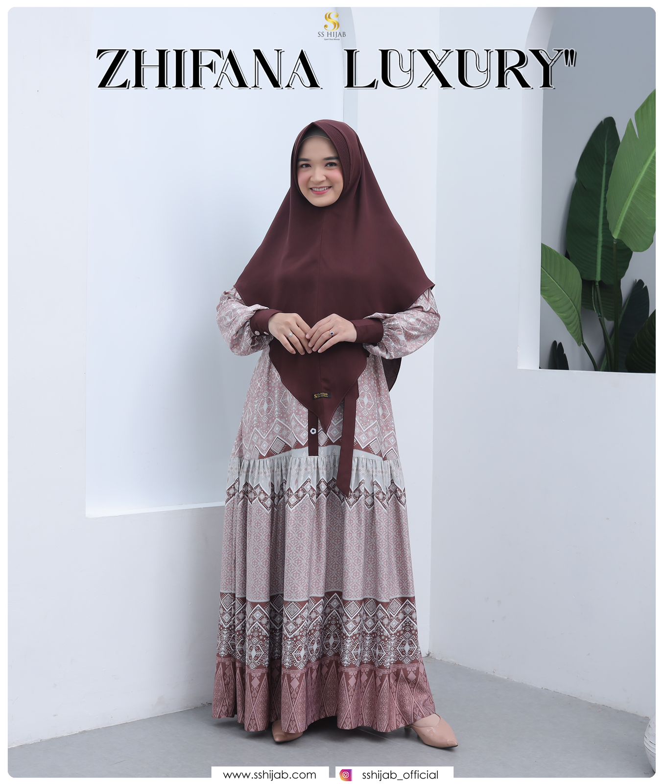 Foto Produk ZHIFANA MOM GAMIS ONLY FULL MOTIF - SSHijab