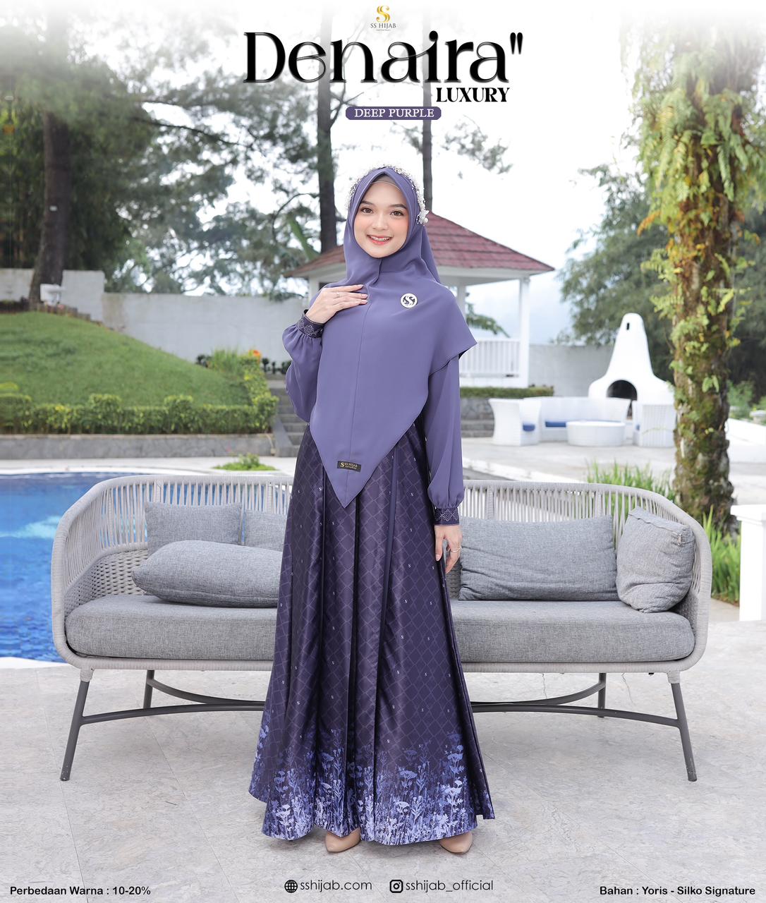 Foto Produk DENAIRA MOM SET LANCIP YORIS STYLE 1 (STOPLOY) - SSHijab