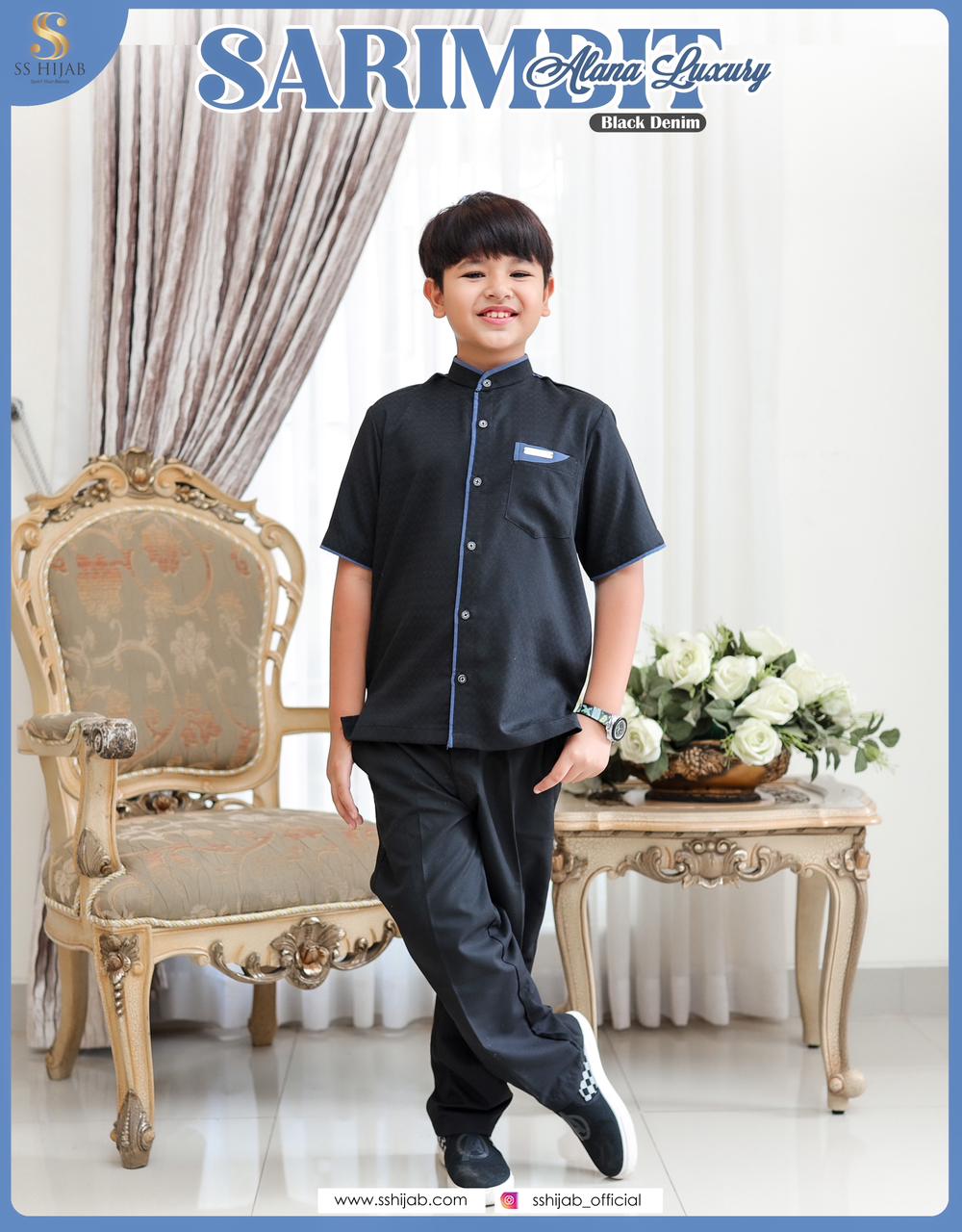 Foto Produk ALANA LUXURY- KOKO ANAK LENGAN PENDEK - SSHijab