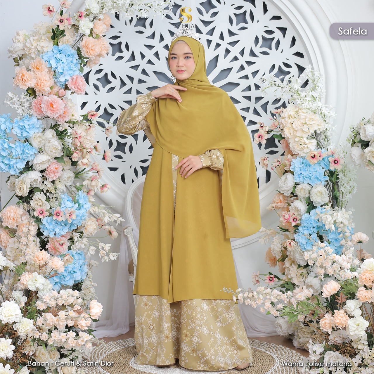 Foto Produk SAFELA IBU SET PASHMINA (STYLE 01) - SSHijab