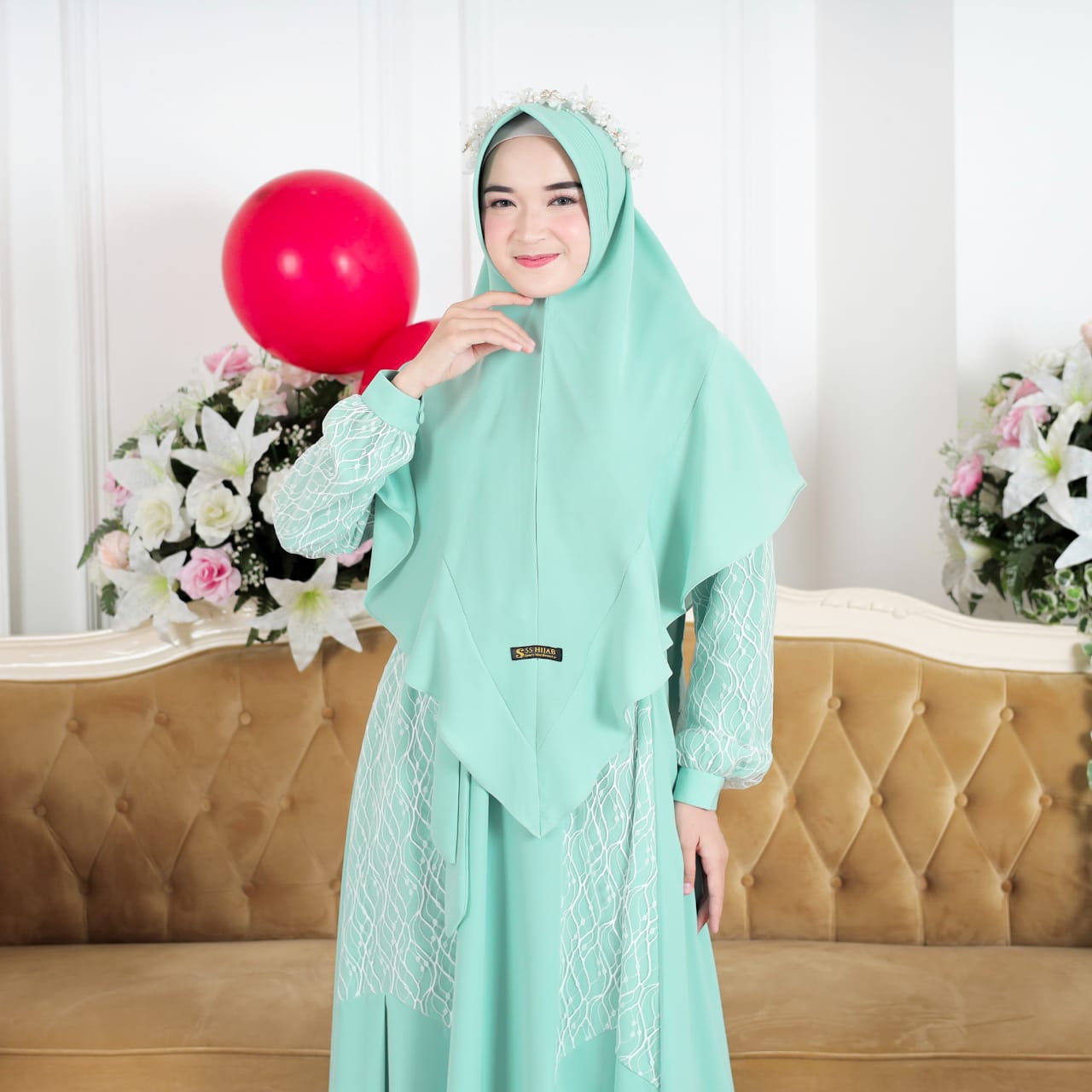 Foto Produk ALANA LUXURY- KHIMAR LANCIP ONLY - SSHijab