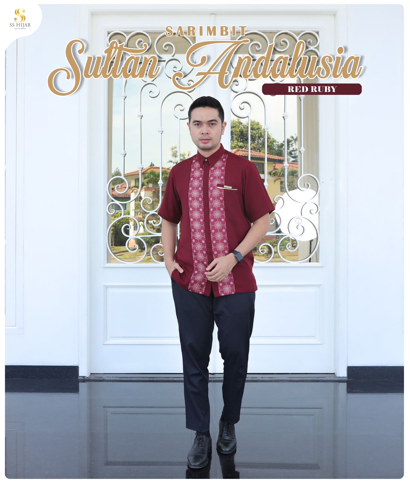 Foto Produk SULTAN ANDALUSIA - DAD LENGAN PENDEK - SSHijab