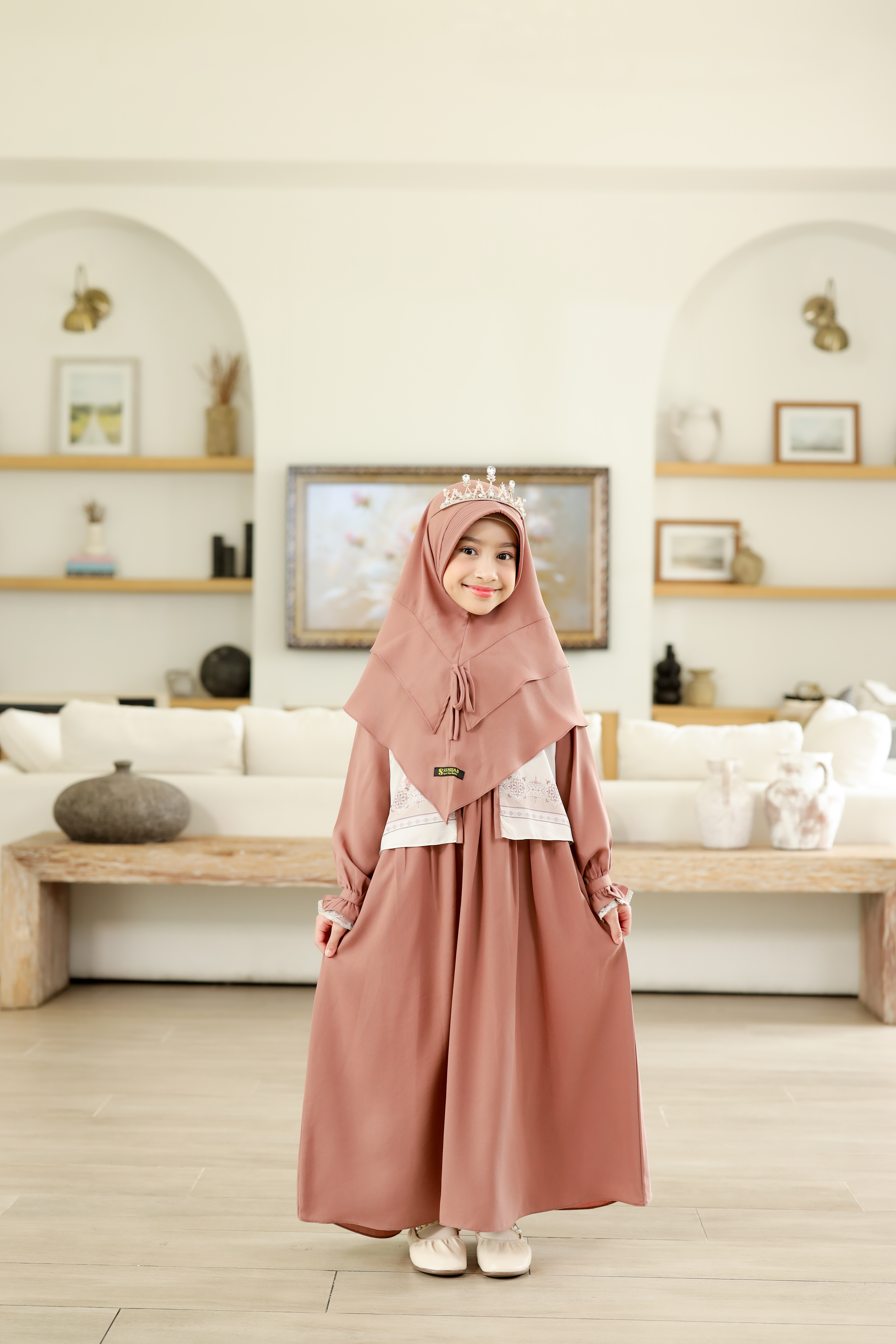 Foto Produk LARAS AYUU GAMIS ANAK ONLY - SSHijab