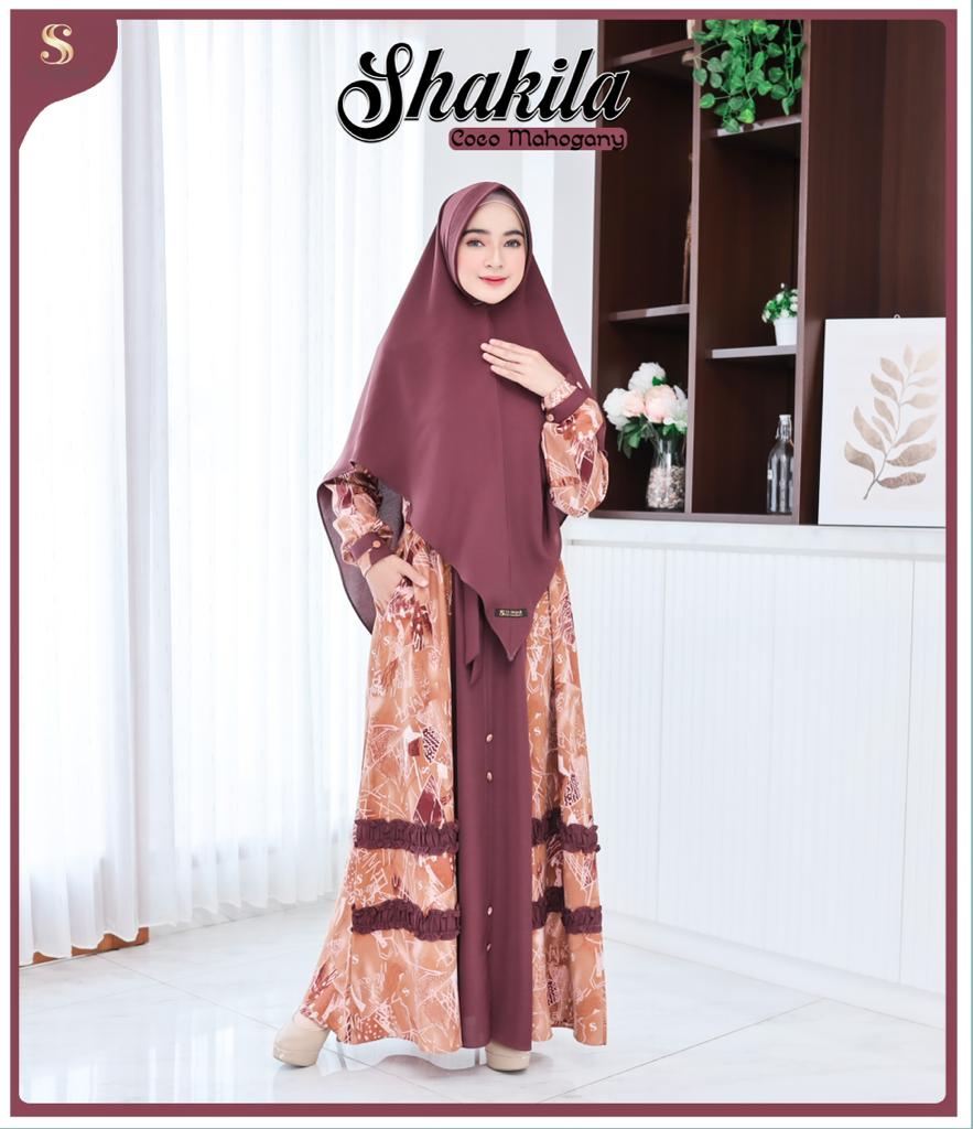 Foto Produk SHAKILA GAMIS SET KHIMAR LANCIP - SSHijab