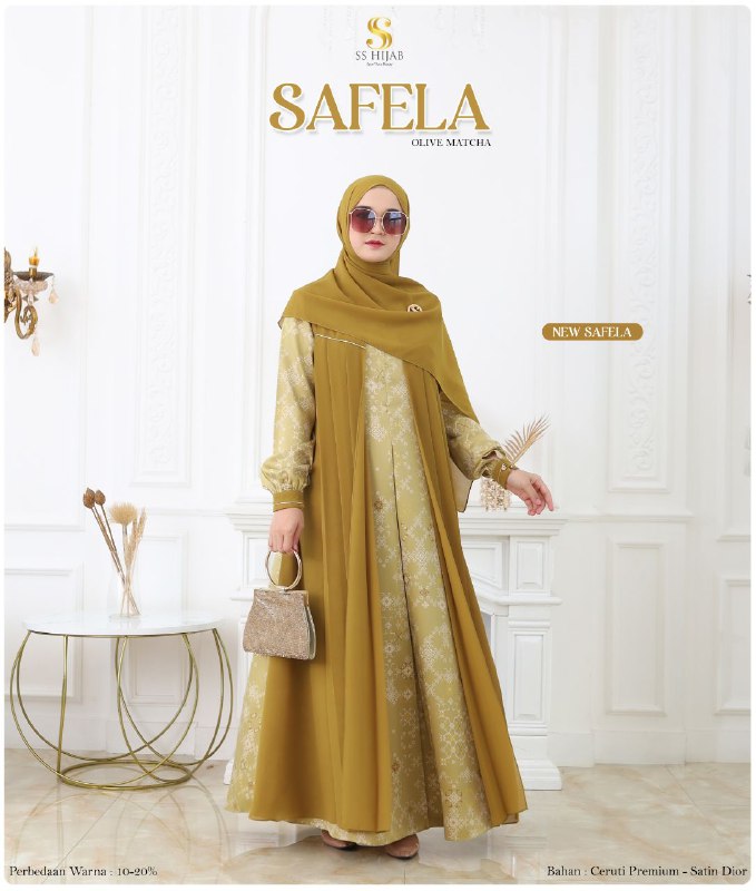 Foto Produk NEW SAFELA DRESS ONLY (STYLE 02) - SSHijab