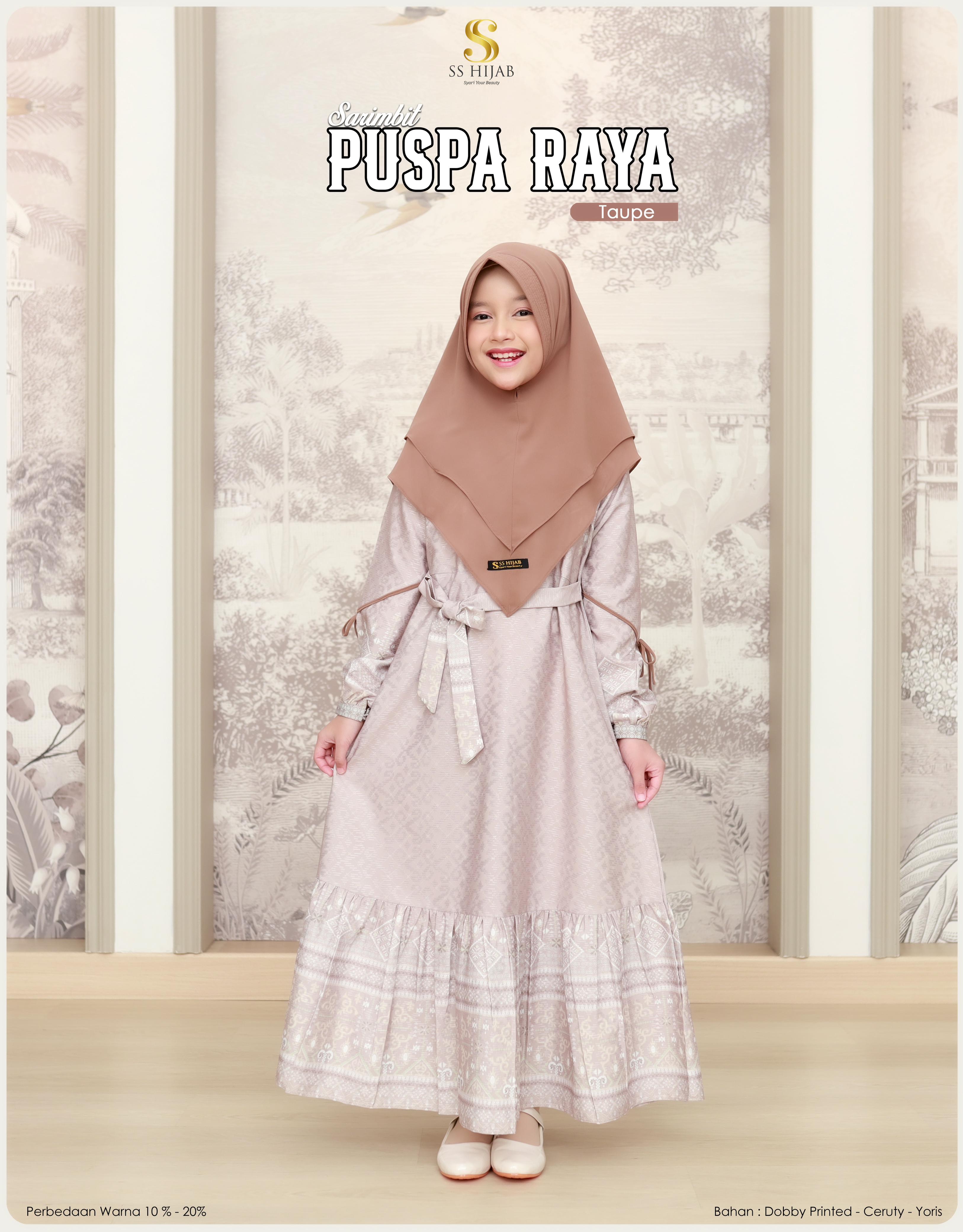 Foto Produk GAMIS ANAK SET LANCIP PUSPA - SSHijab